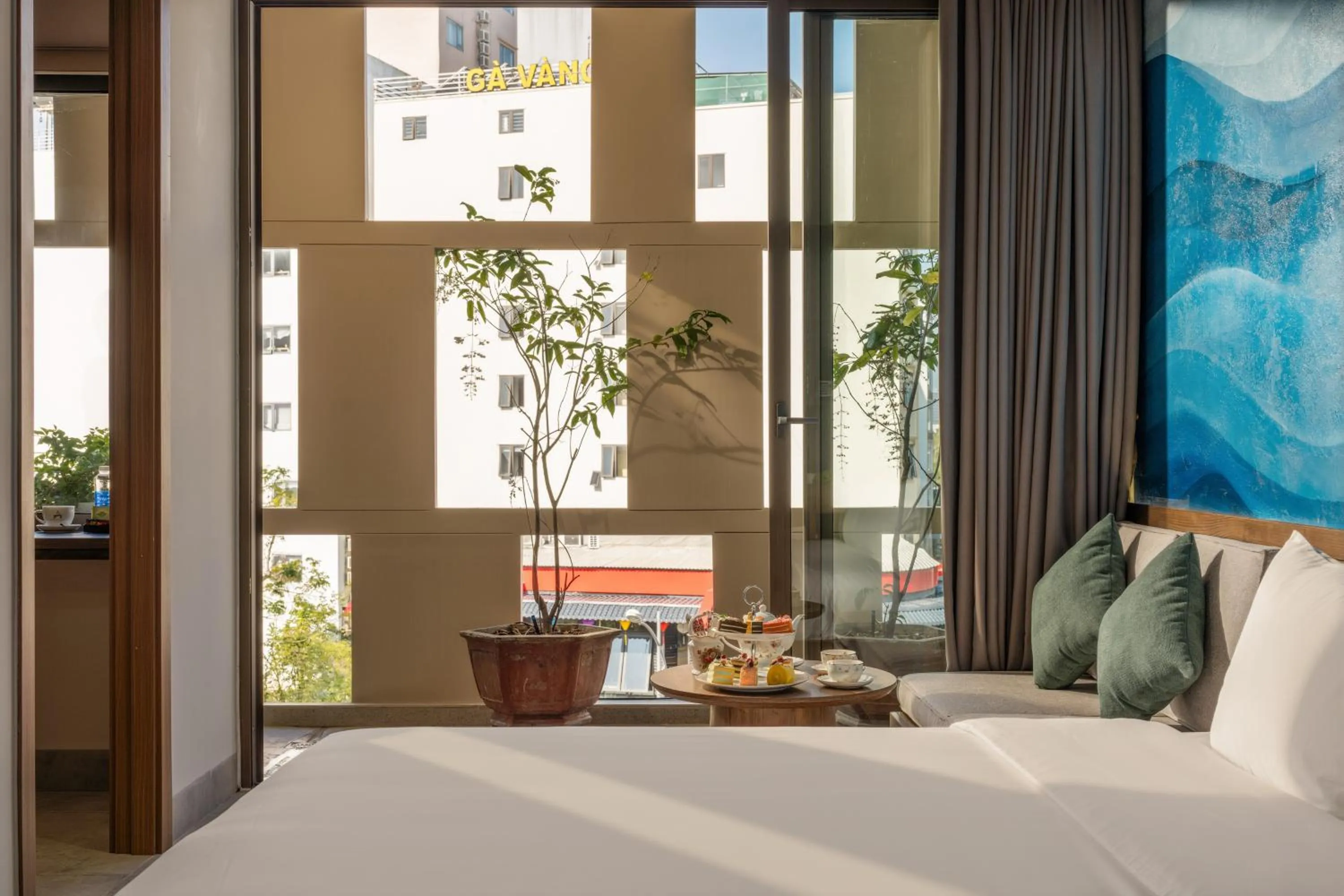 Bed in The Herriott Hotel & Suite