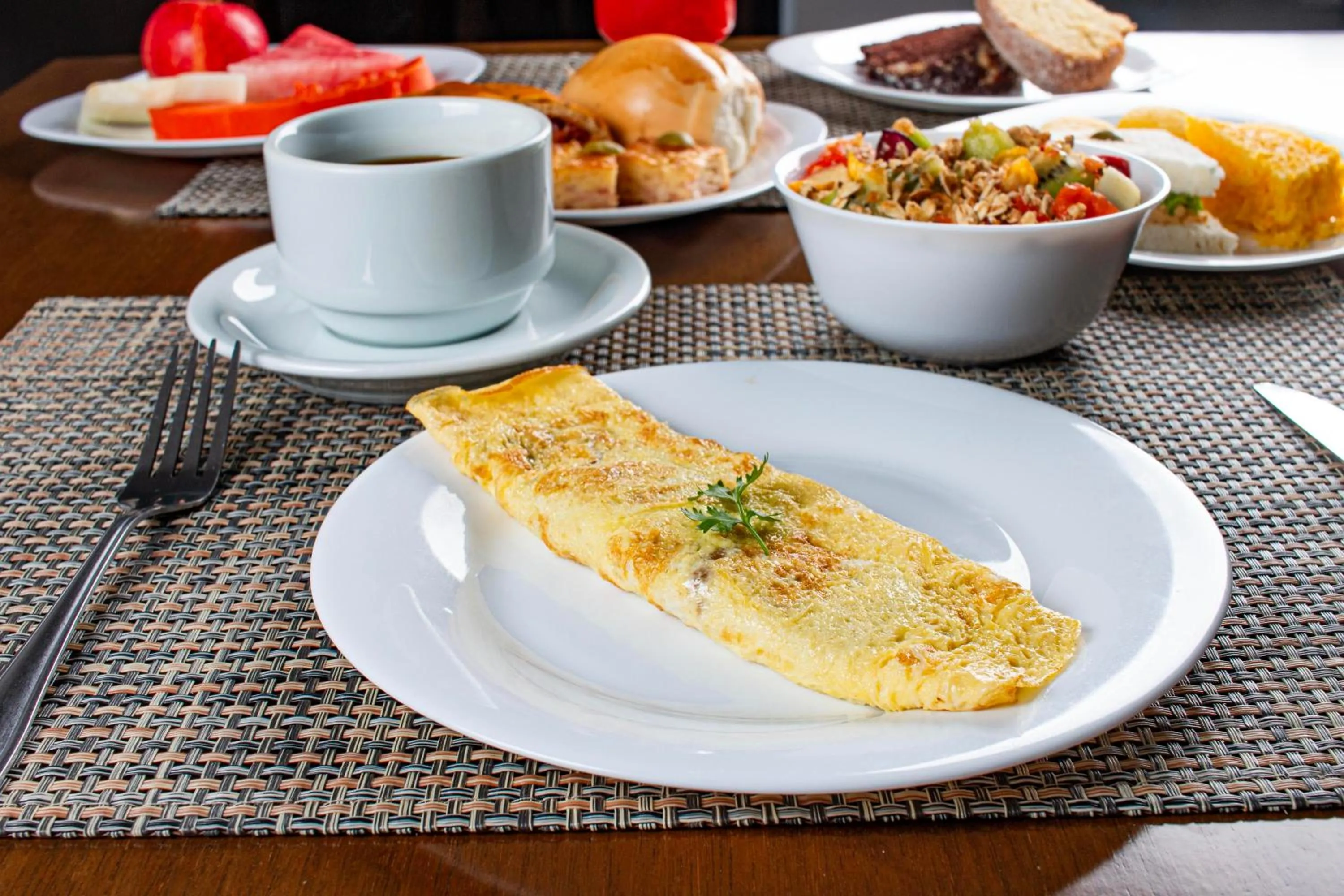 Food in Citi Executivo Hotel