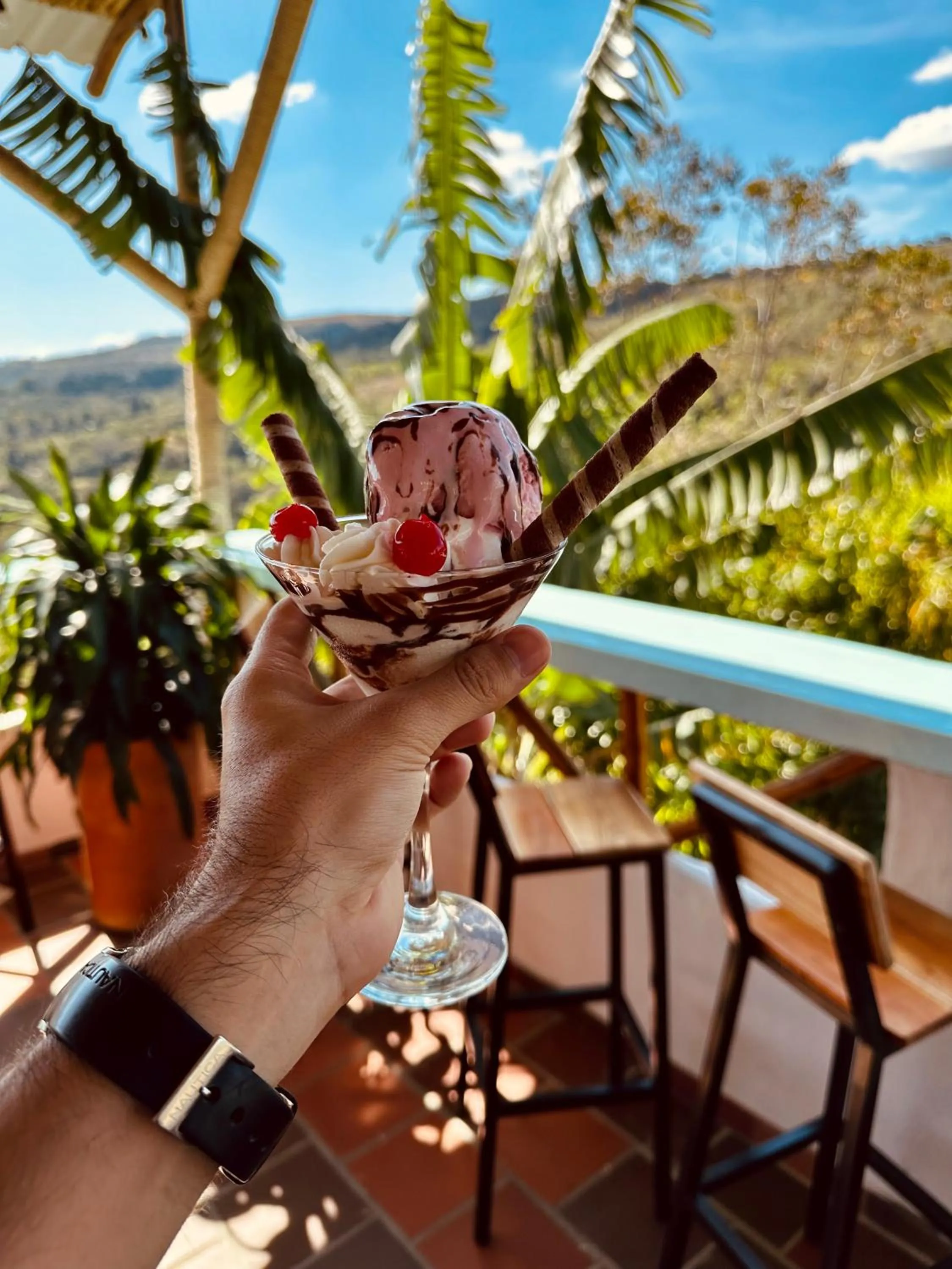 Restaurant/places to eat in Hotel Campestre Palmas del Zamorano