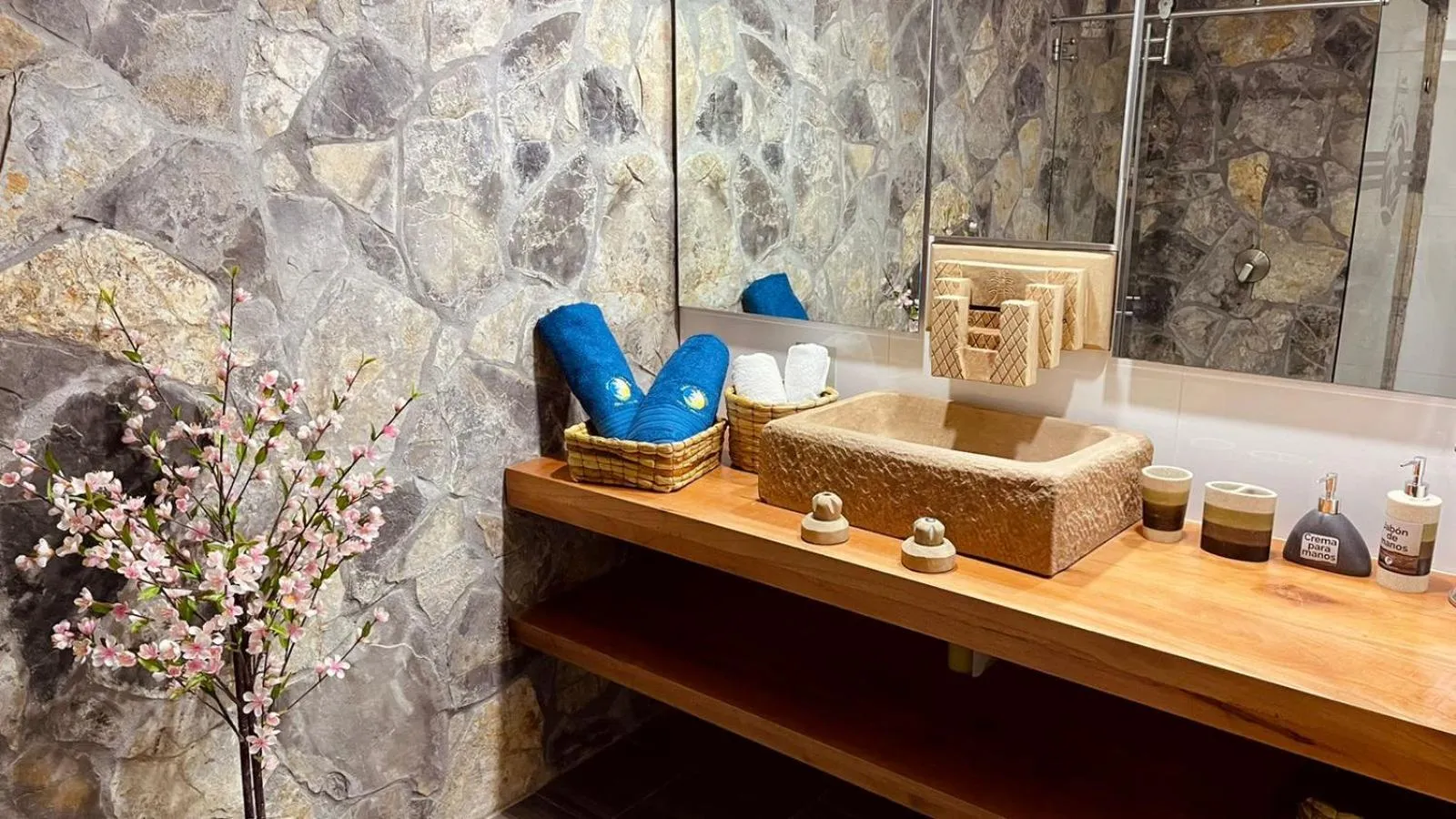 Bathroom in Hotel Campestre Palmas del Zamorano