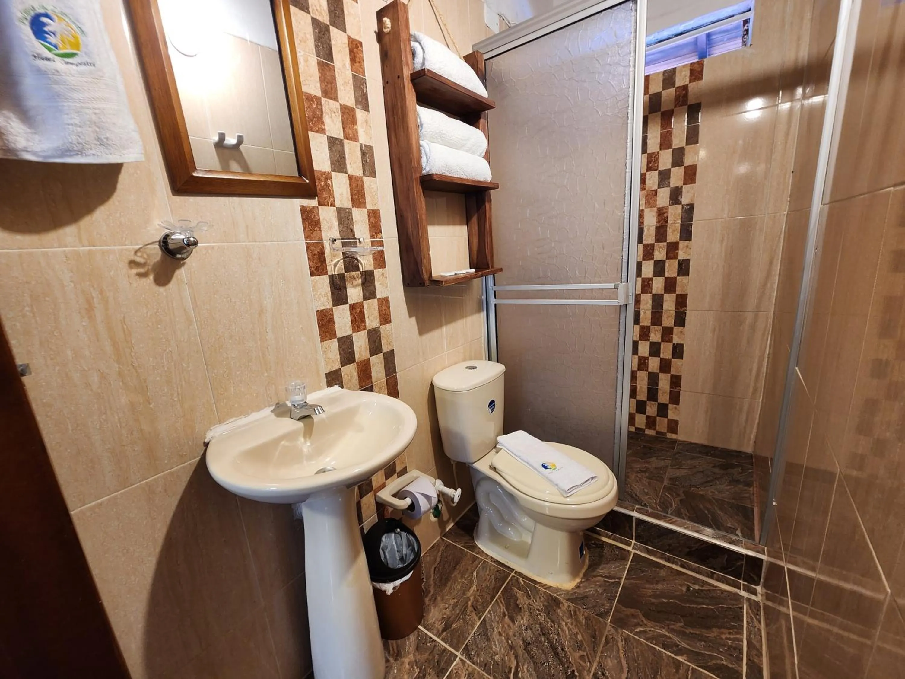 Bathroom in Hotel Campestre Palmas del Zamorano