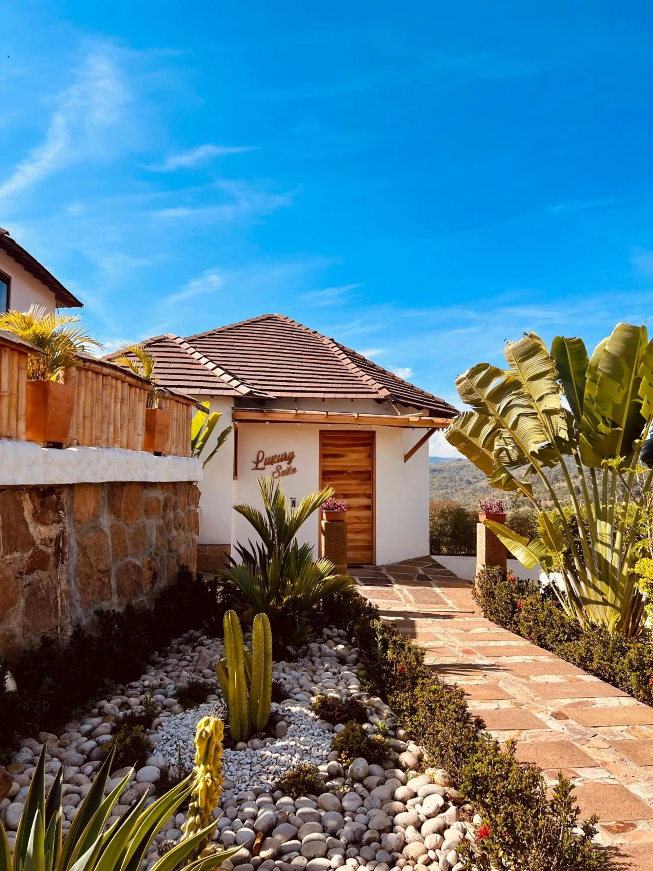 Garden in Hotel Campestre Palmas del Zamorano