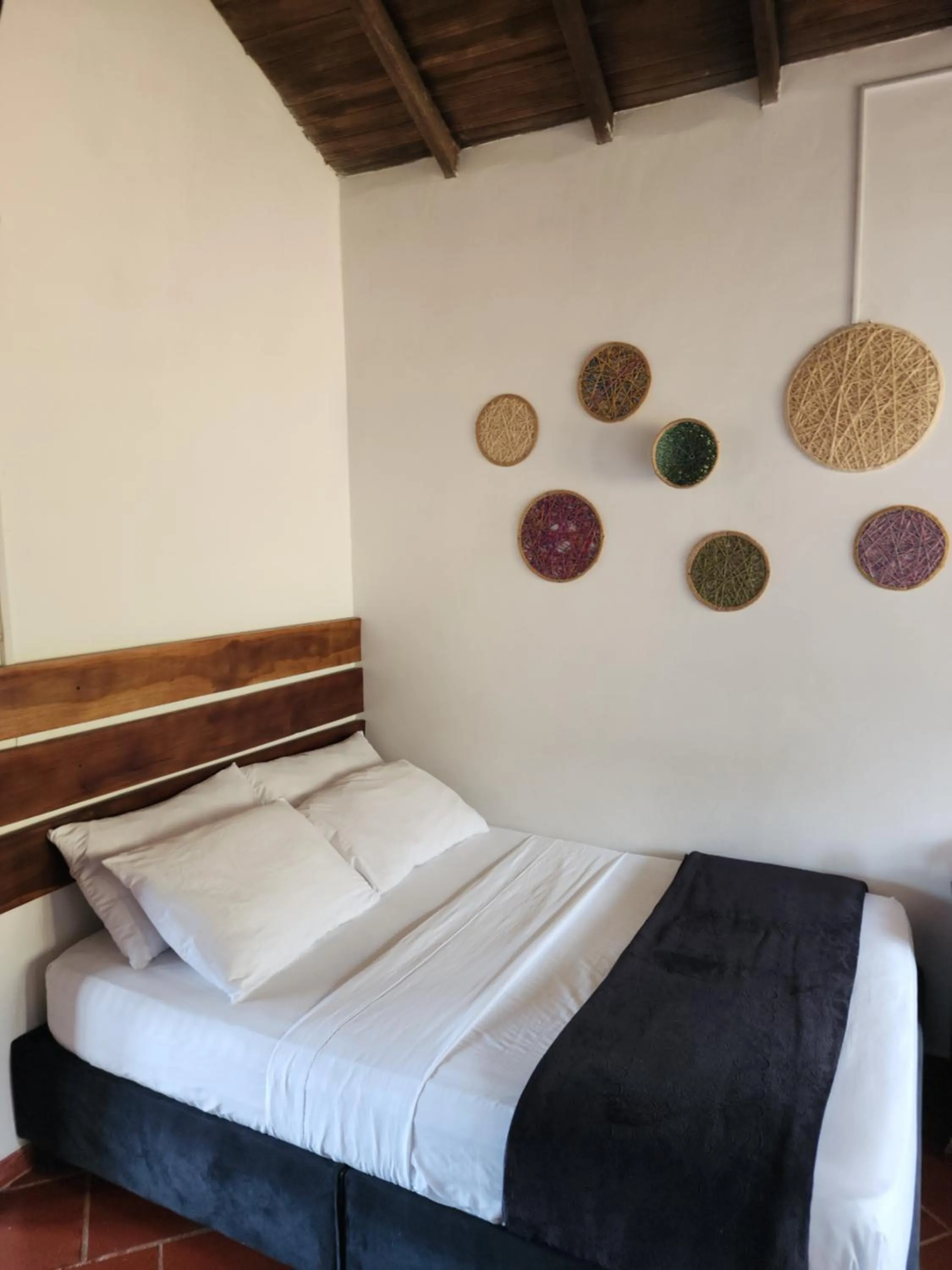 Bed in Hotel Campestre Palmas del Zamorano