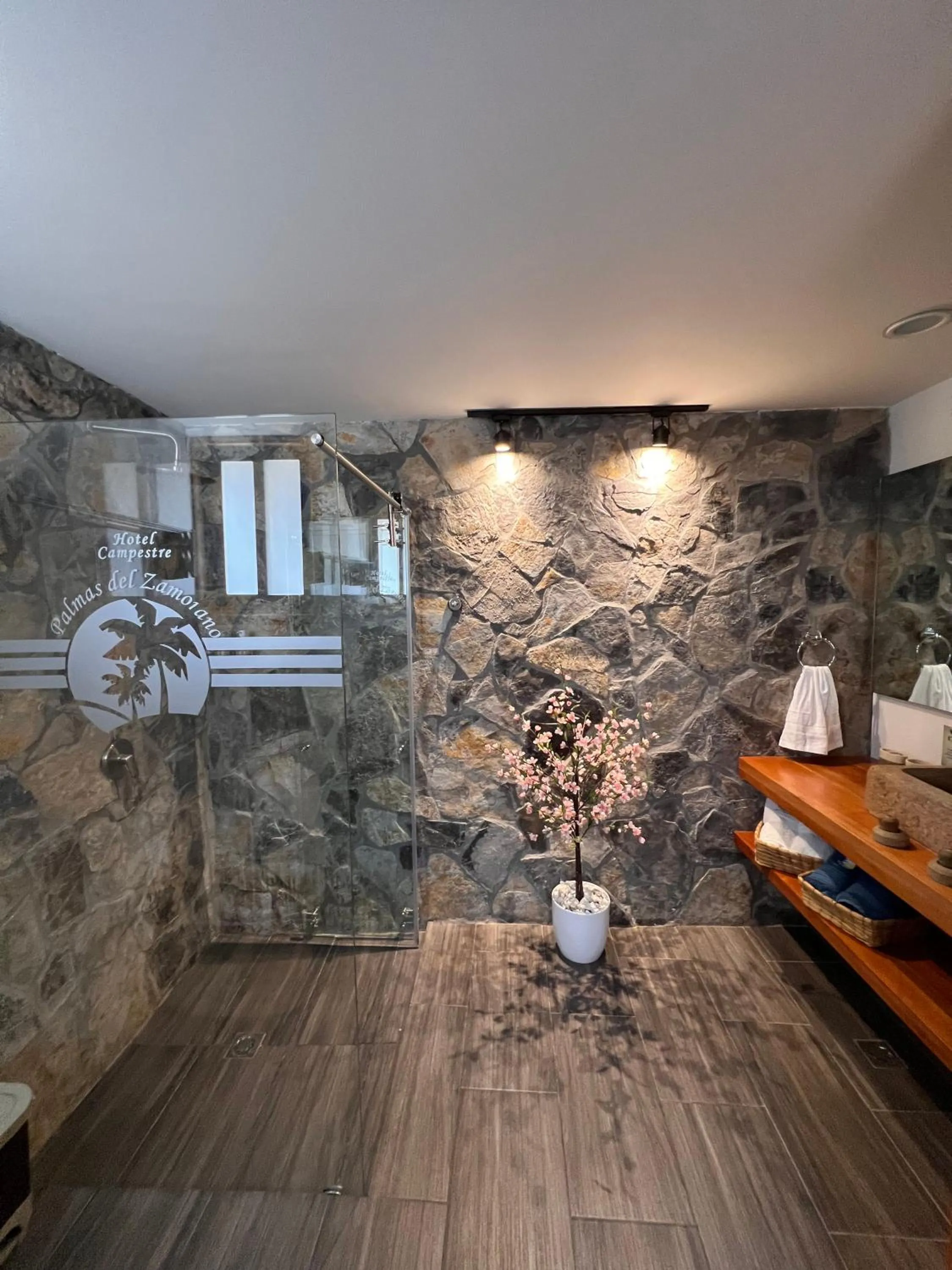 Bathroom in Hotel Campestre Palmas del Zamorano