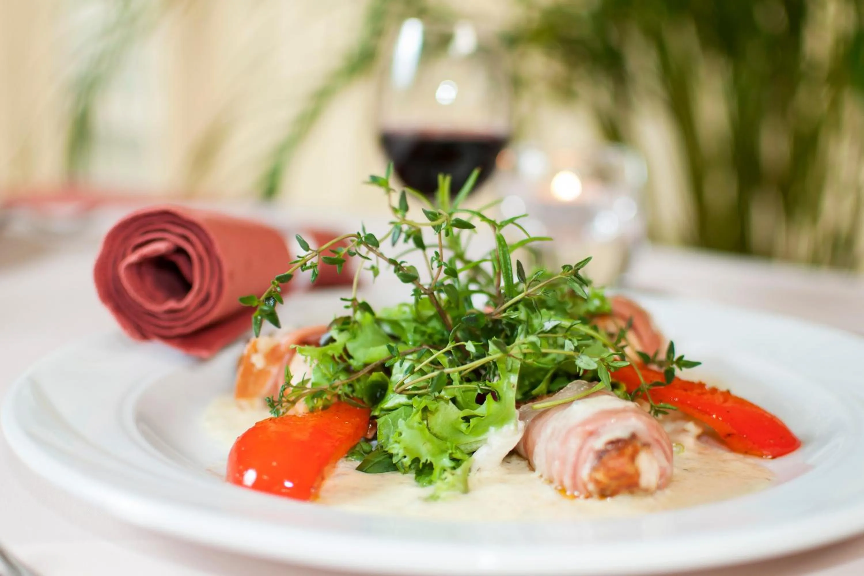 Food and drinks in Hotel Olesno