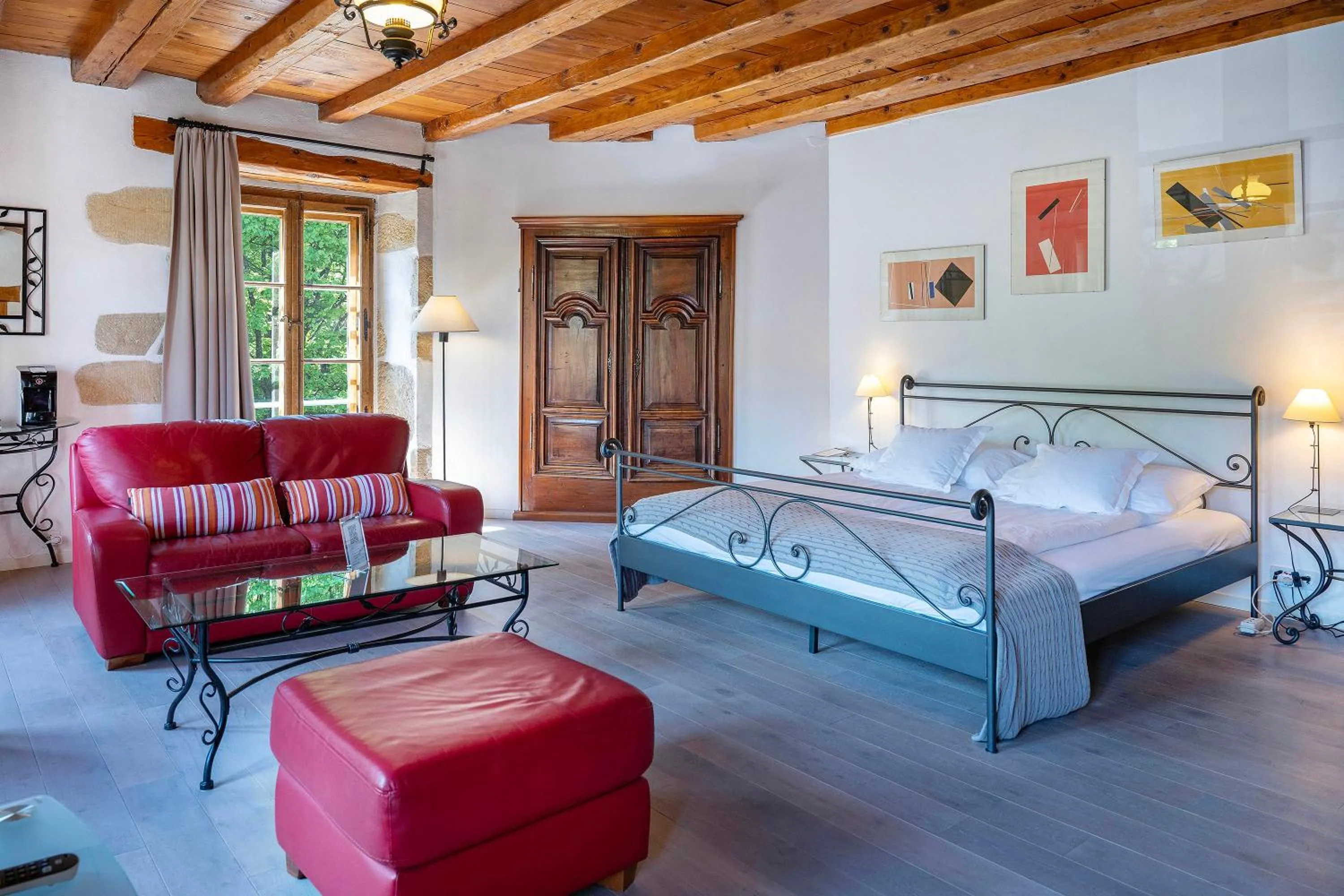 Bed in Hôtel La Maison du Prussien