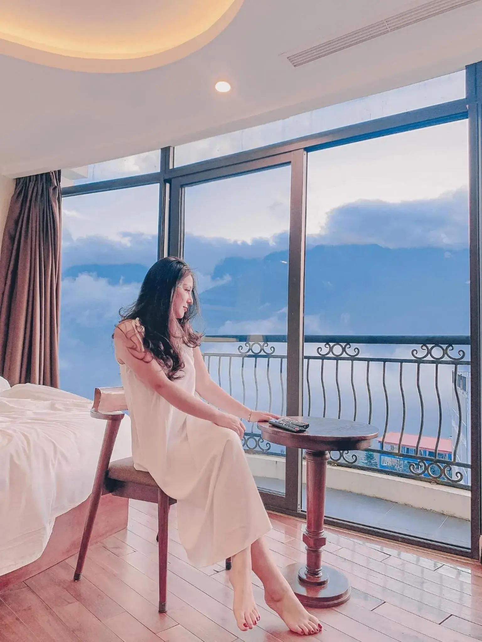 Executive Double or Twin Room with Mountain View in Sapa Relax Hotel & Spa Executive Double or Twin Room with Mountain View in Sapa Relax Hotel & Spa