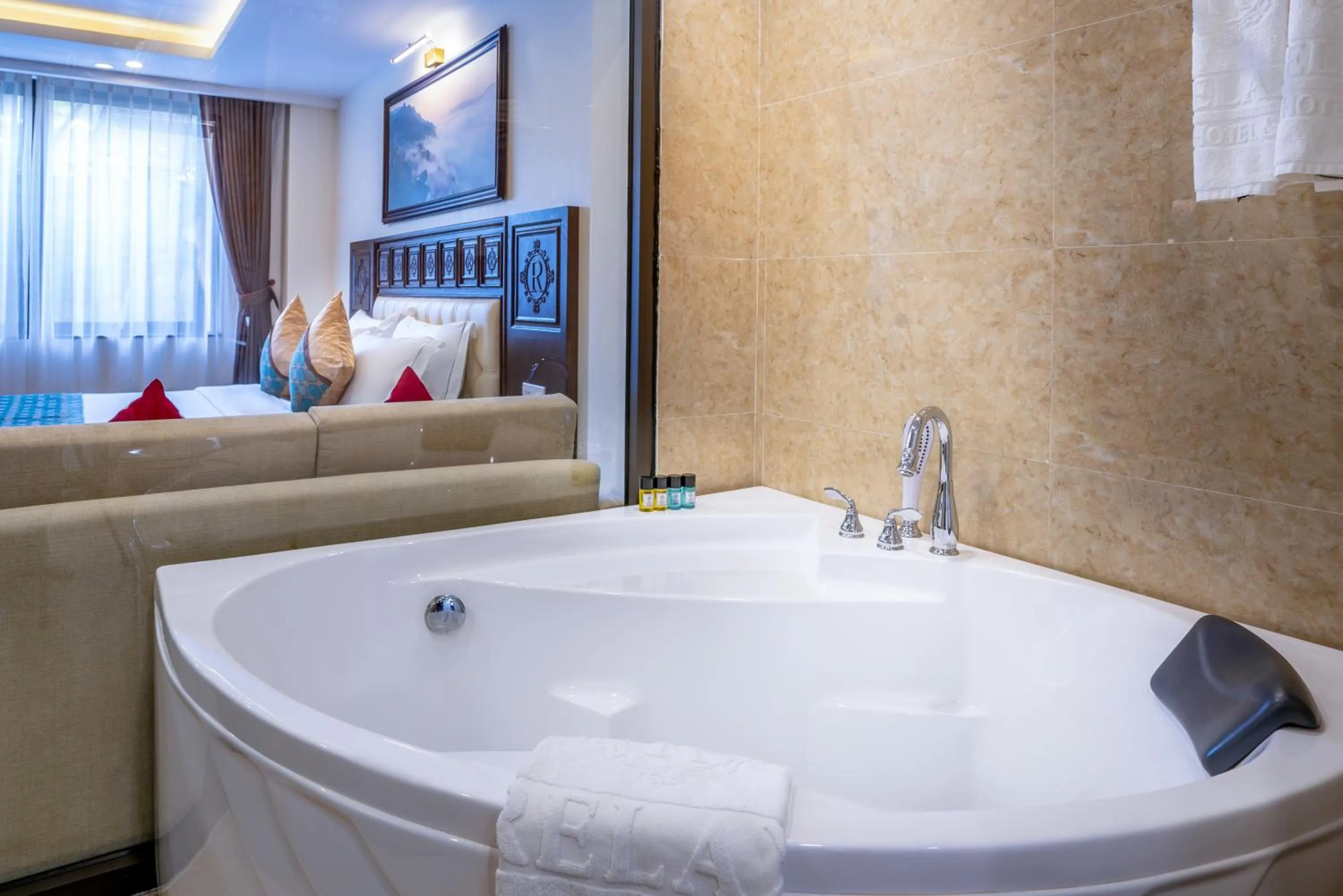Bathroom, Bed in Sapa Relax Hotel & Spa