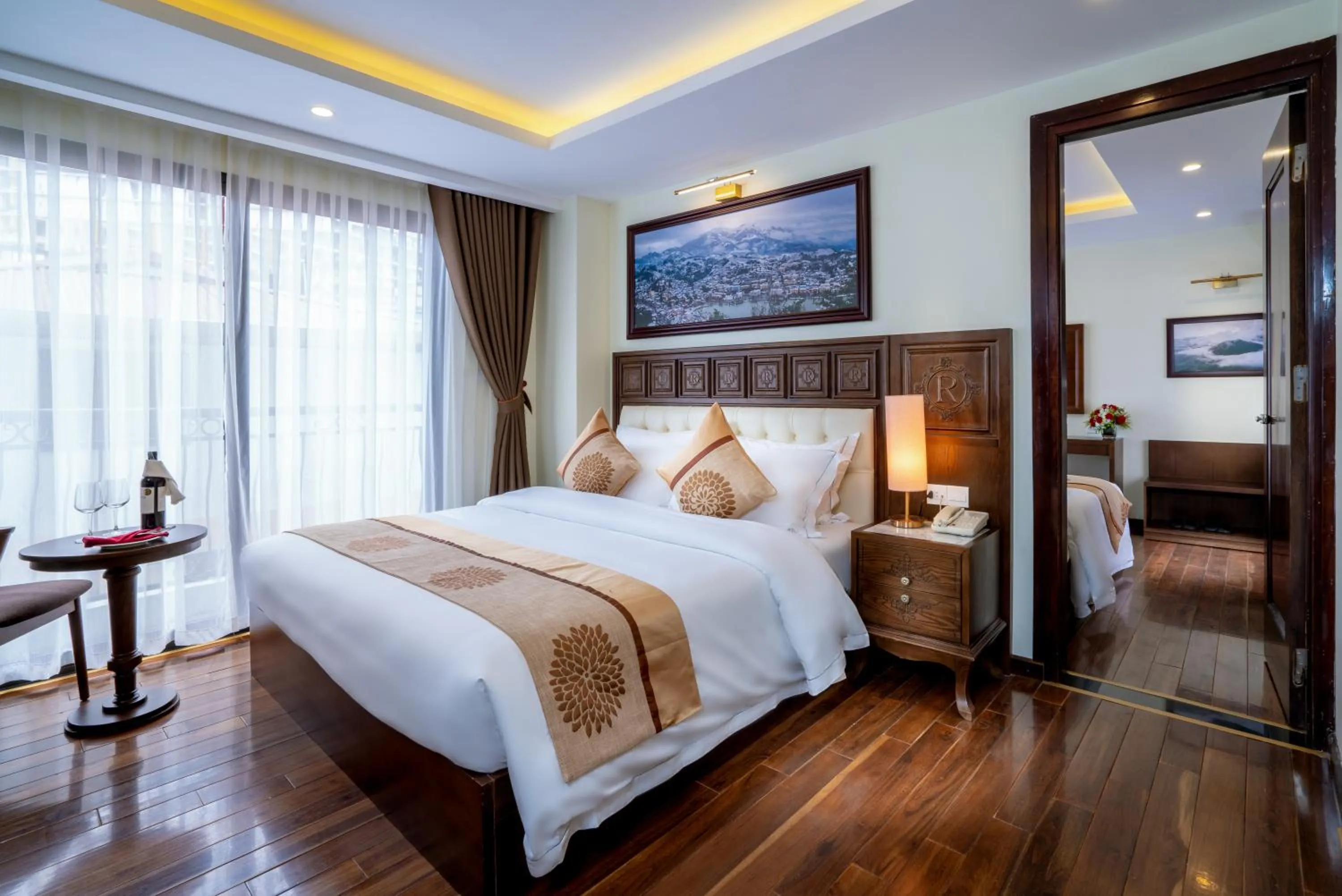 Photo of the whole room, Bed in Sapa Relax Hotel & Spa