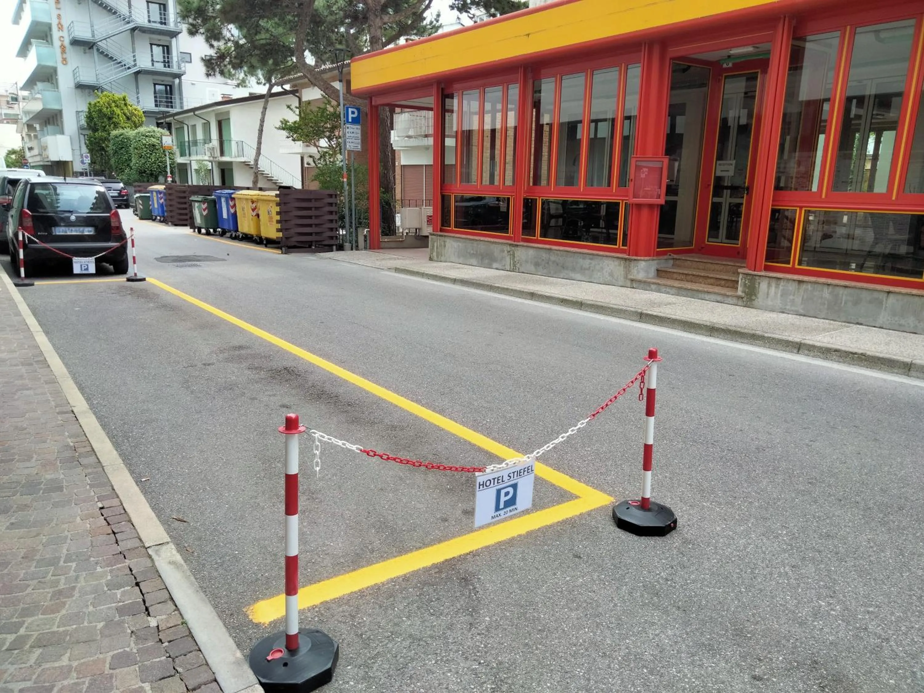 Street view in Hotel Stiefel