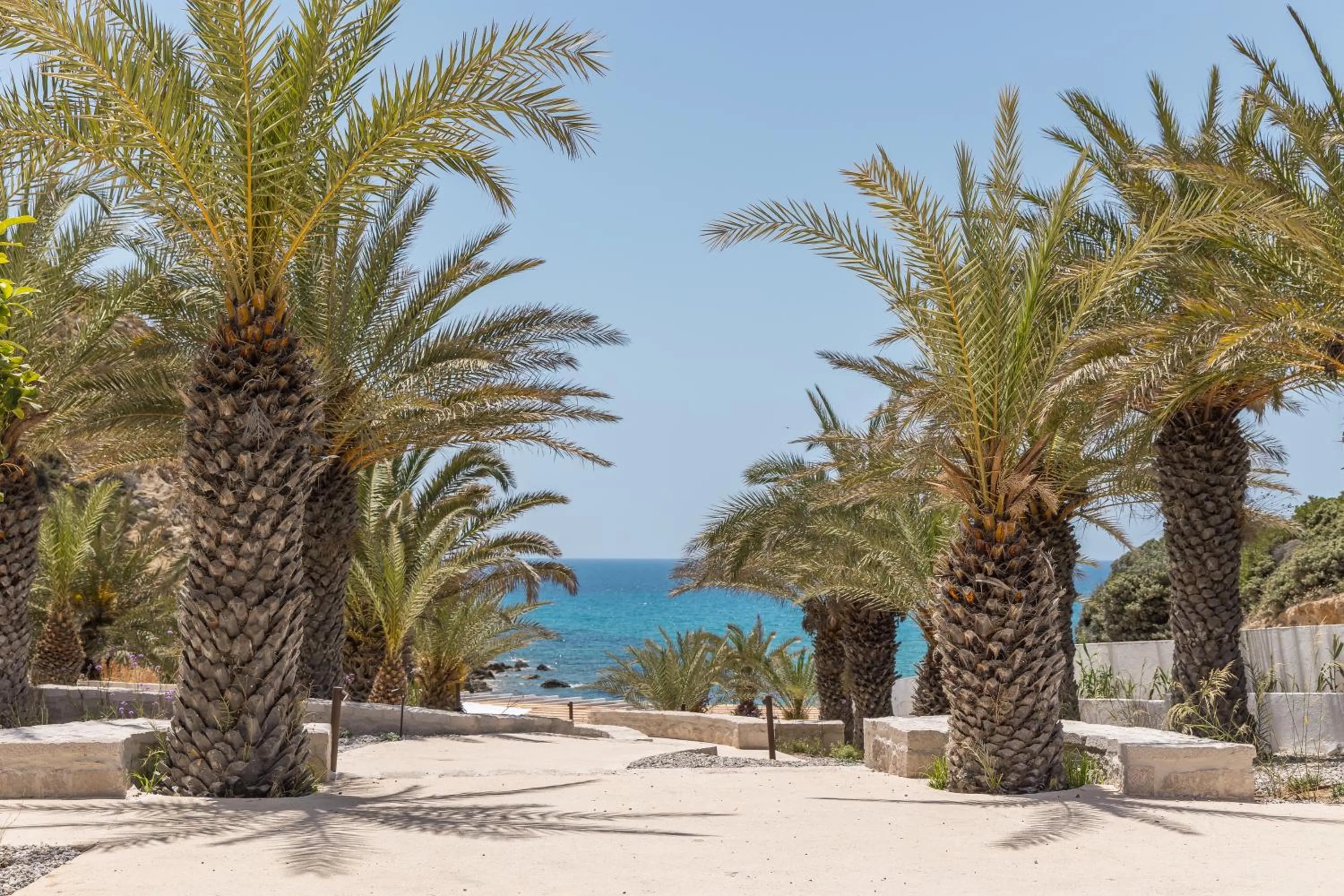 Property building in Golden Milos Beach Ηouse by Domotel