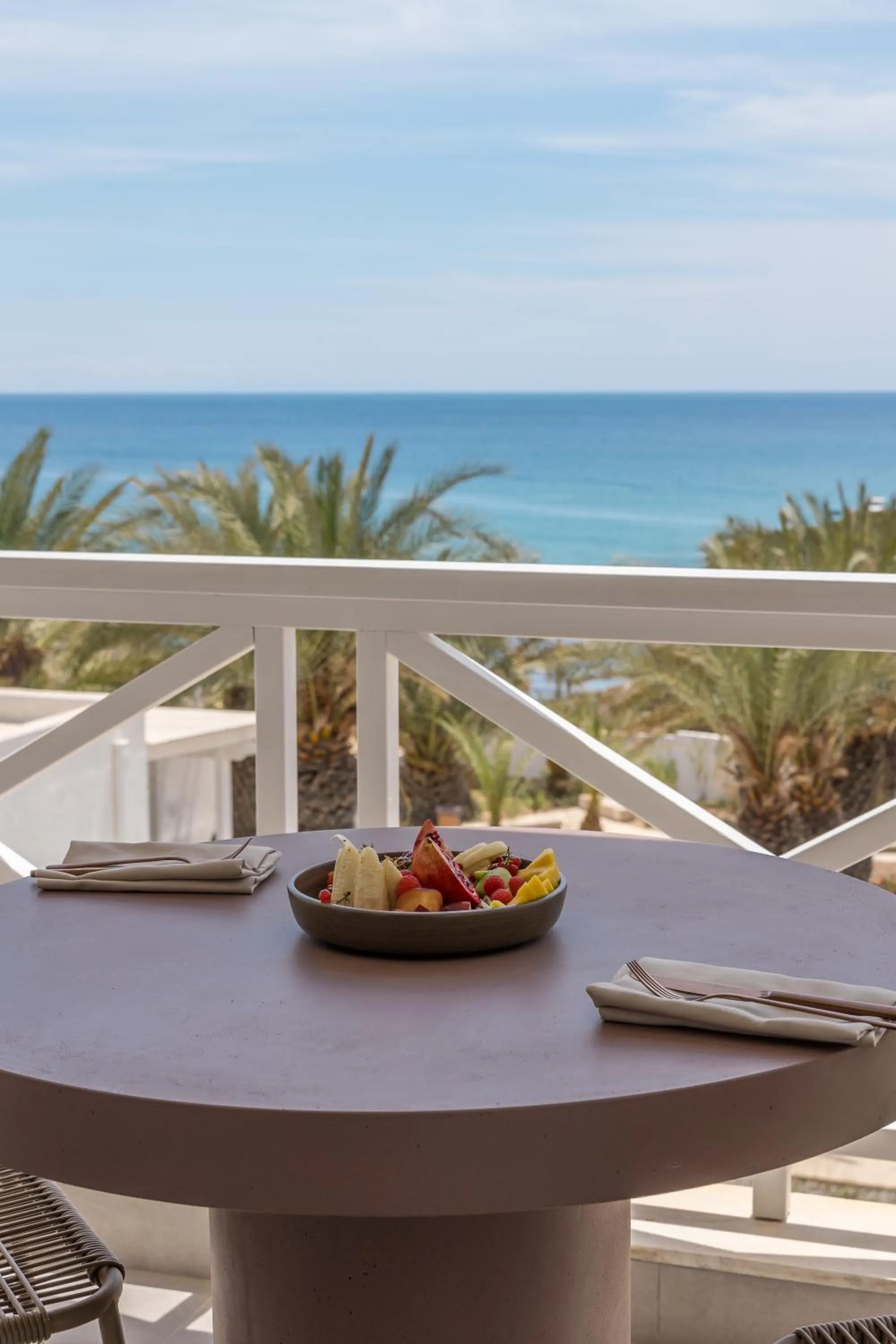 Balcony/Terrace in Golden Milos Beach Ηouse by Domotel