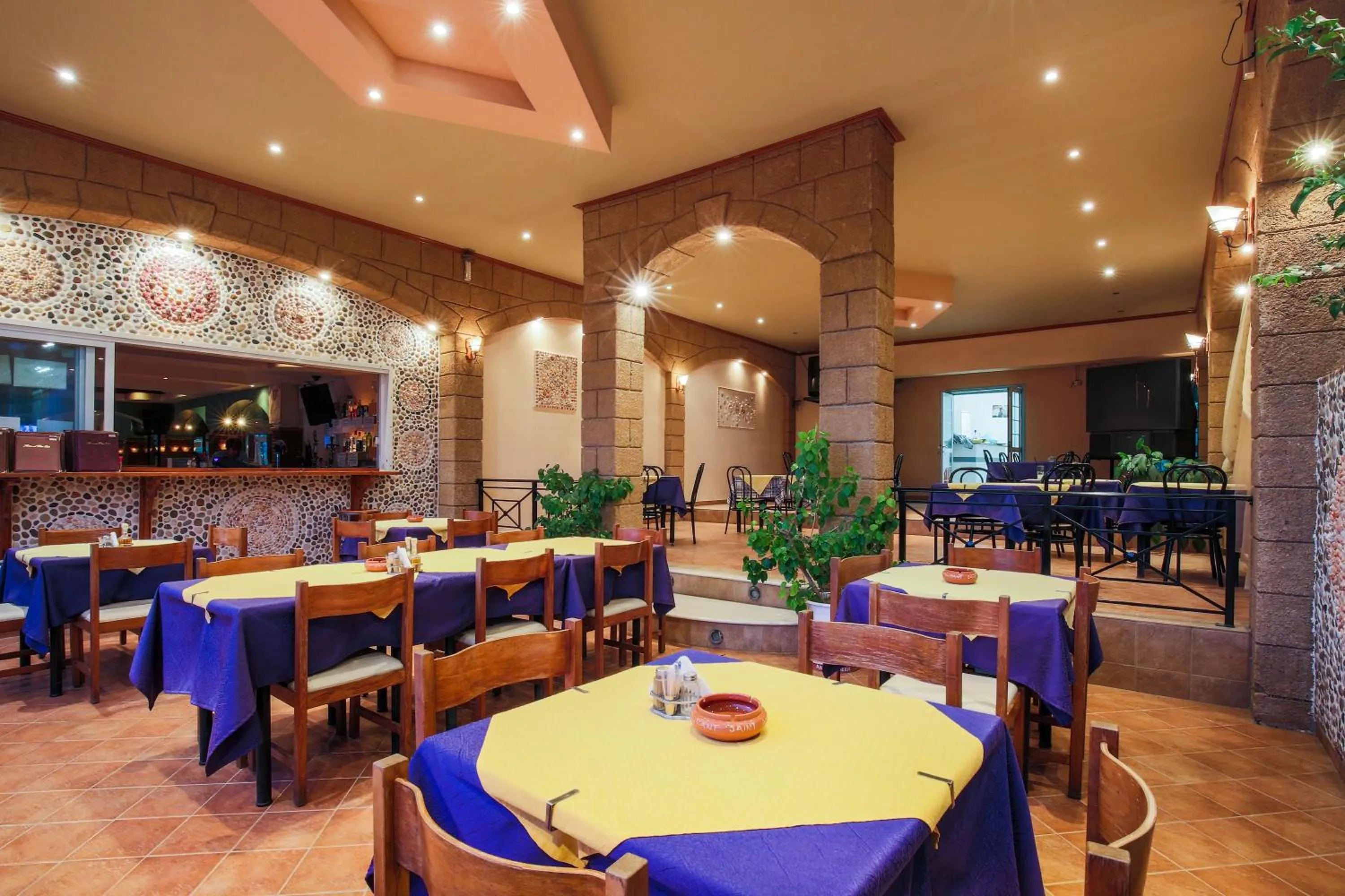 Dinner in Saint Amon Hotel