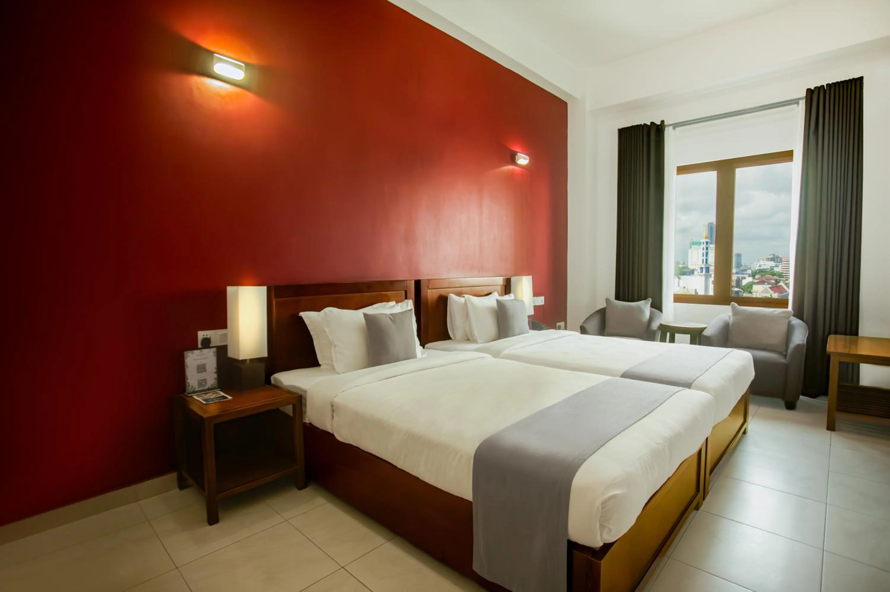 Bedroom, Bed in Morven Hotel Colombo