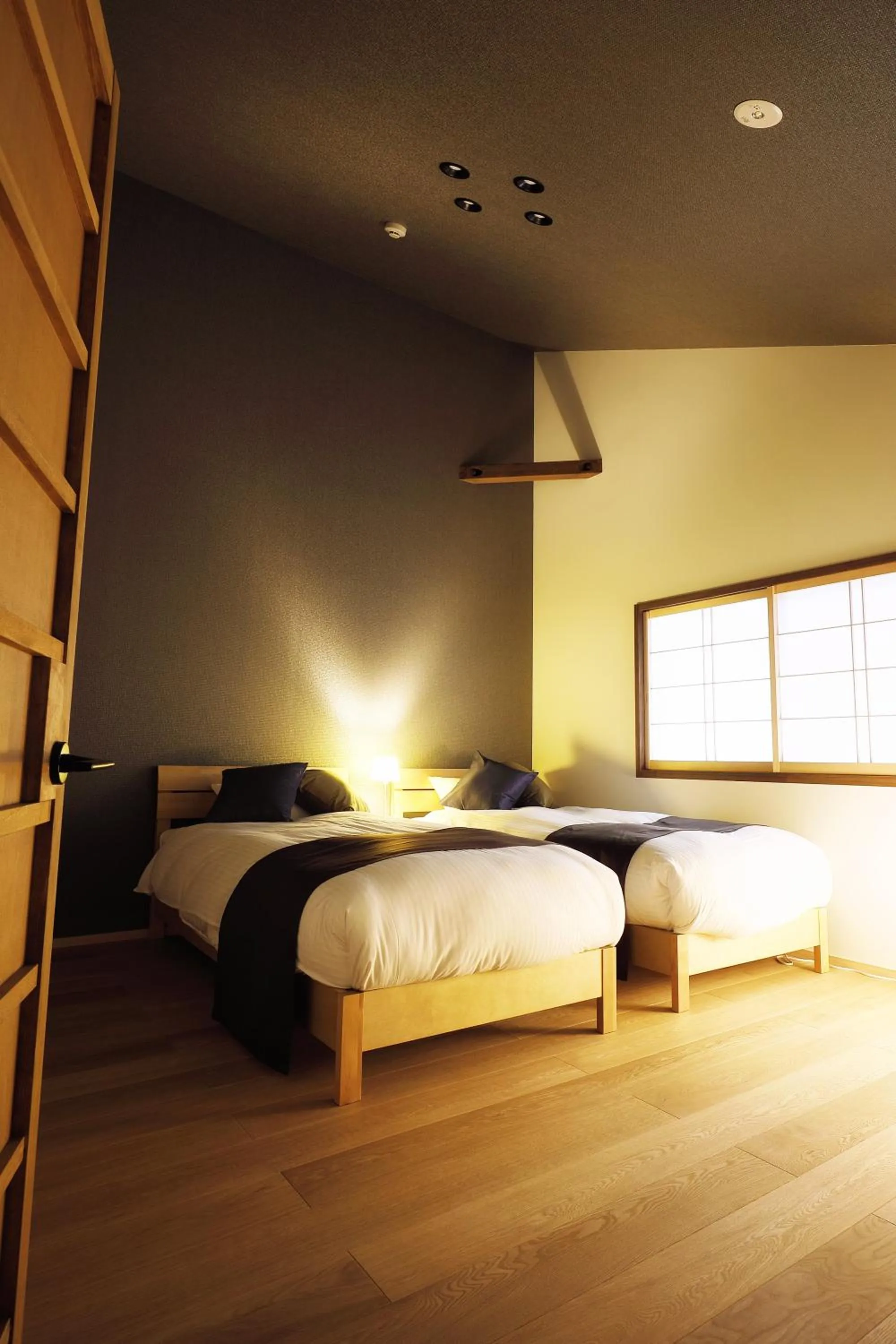 Bedroom, Bed in No.10 Kyoto House