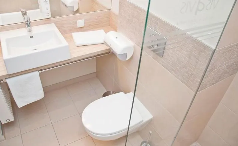 Bathroom in Hotel Vis A Vis