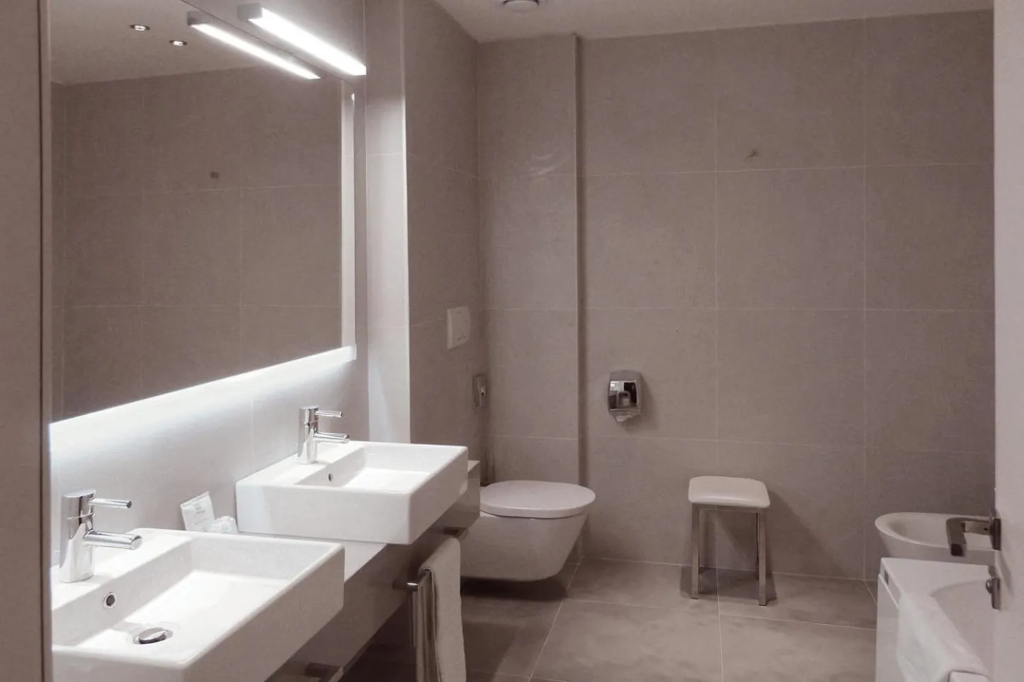 Bathroom in Hotel Lugano Torretta