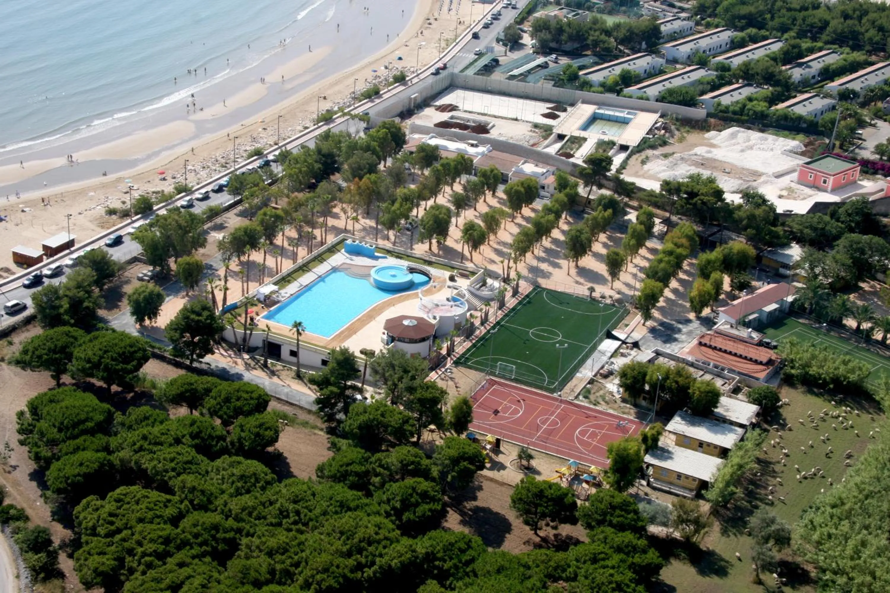 Bird's eye view in Village Baia Turchese