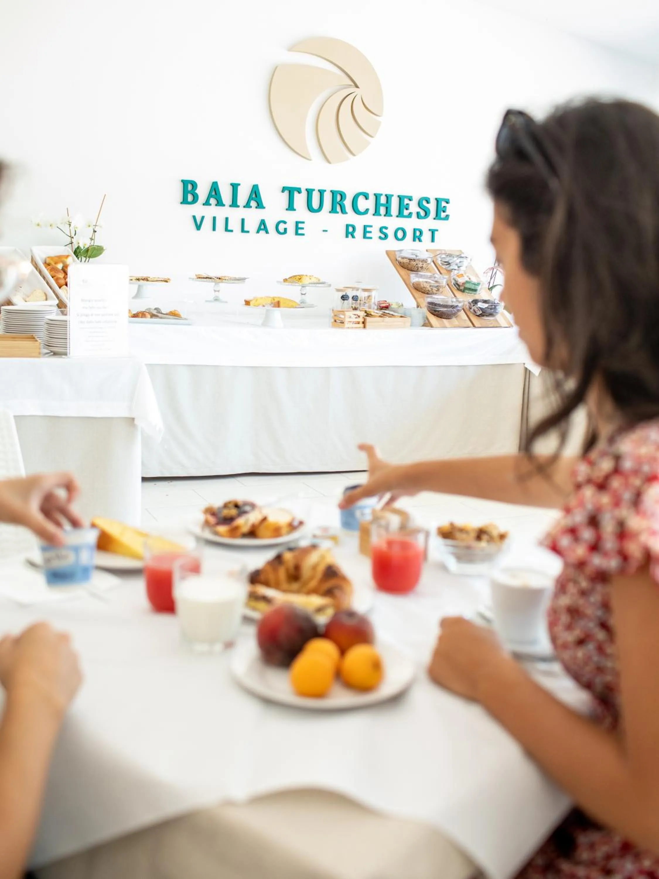 Buffet breakfast in Village Baia Turchese