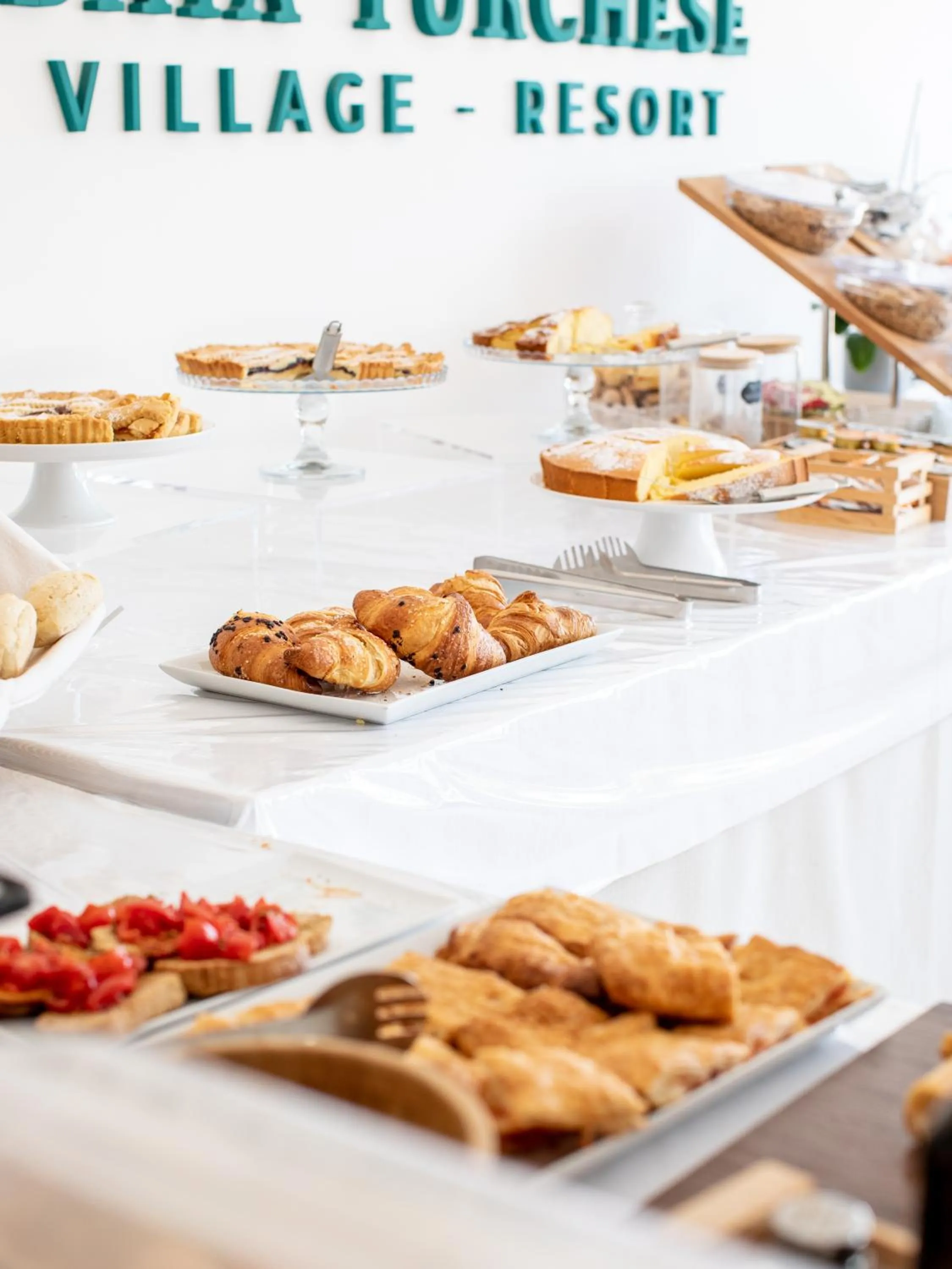 Buffet breakfast in Village Baia Turchese