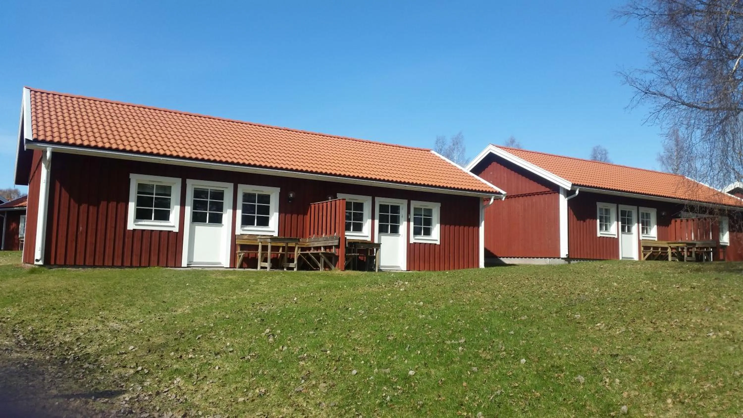 Patio in First Camp Moraparken - Dalarna
