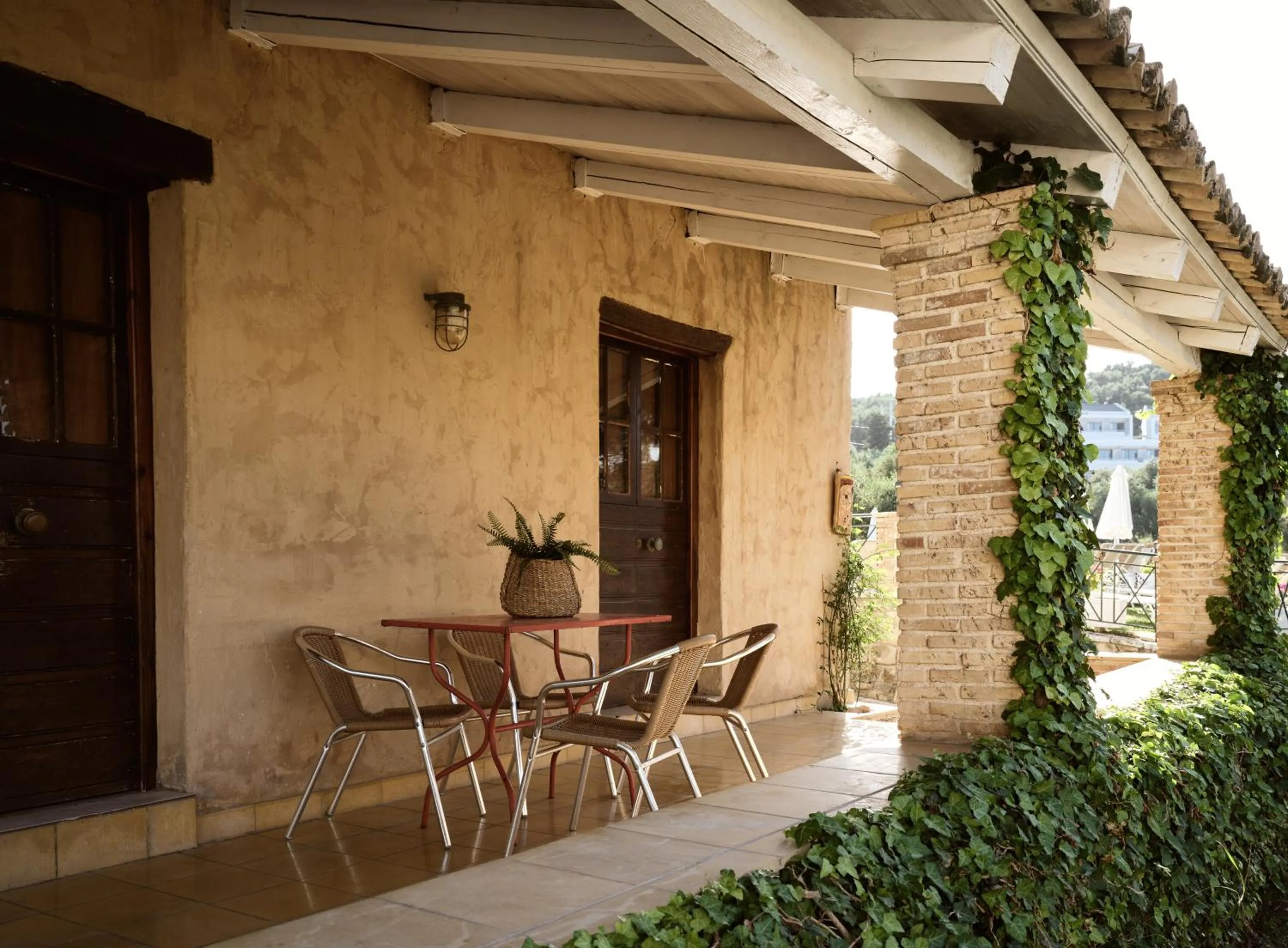 Patio in Razis Apartments