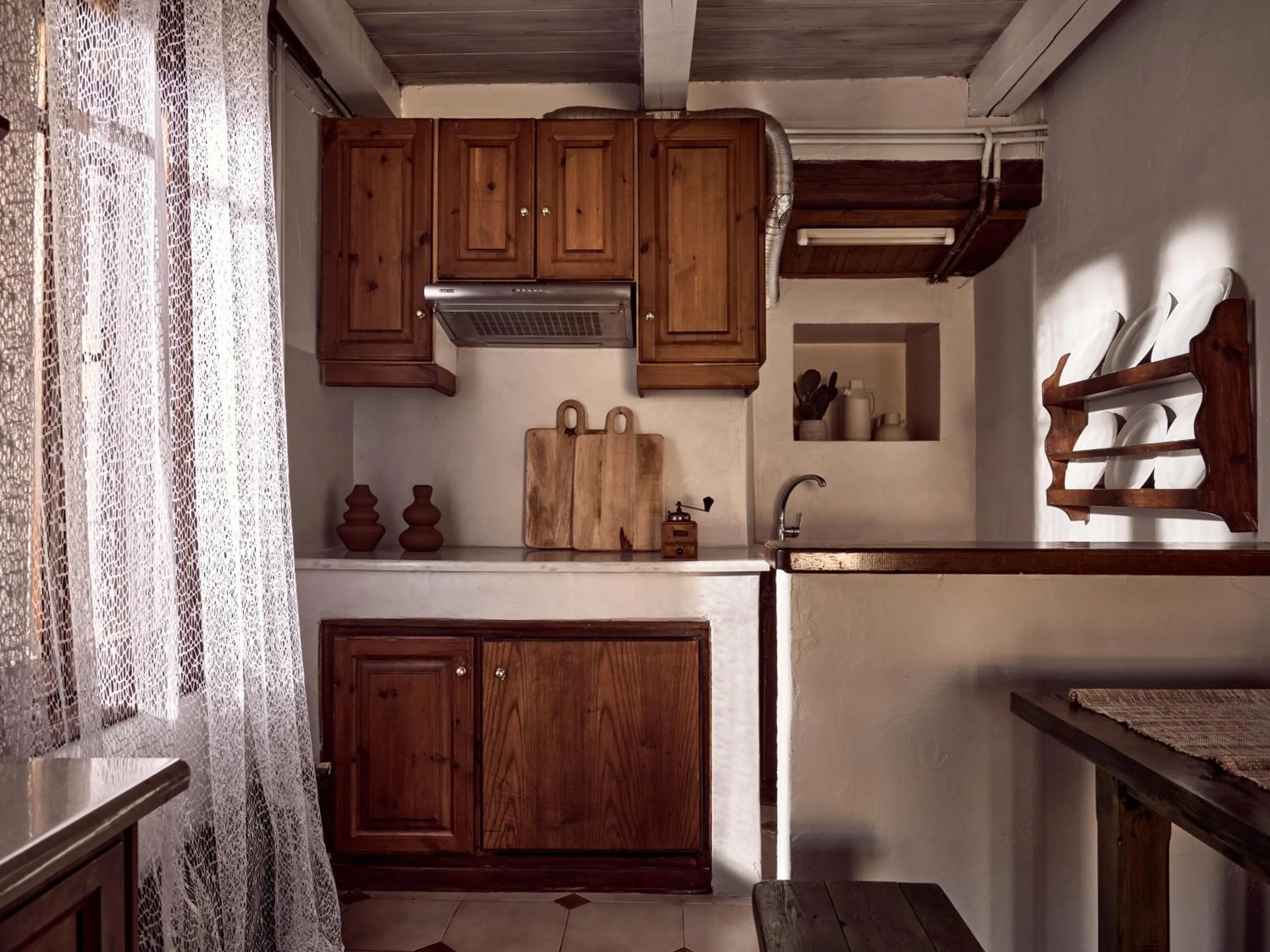 Kitchen or kitchenette in Razis Apartments