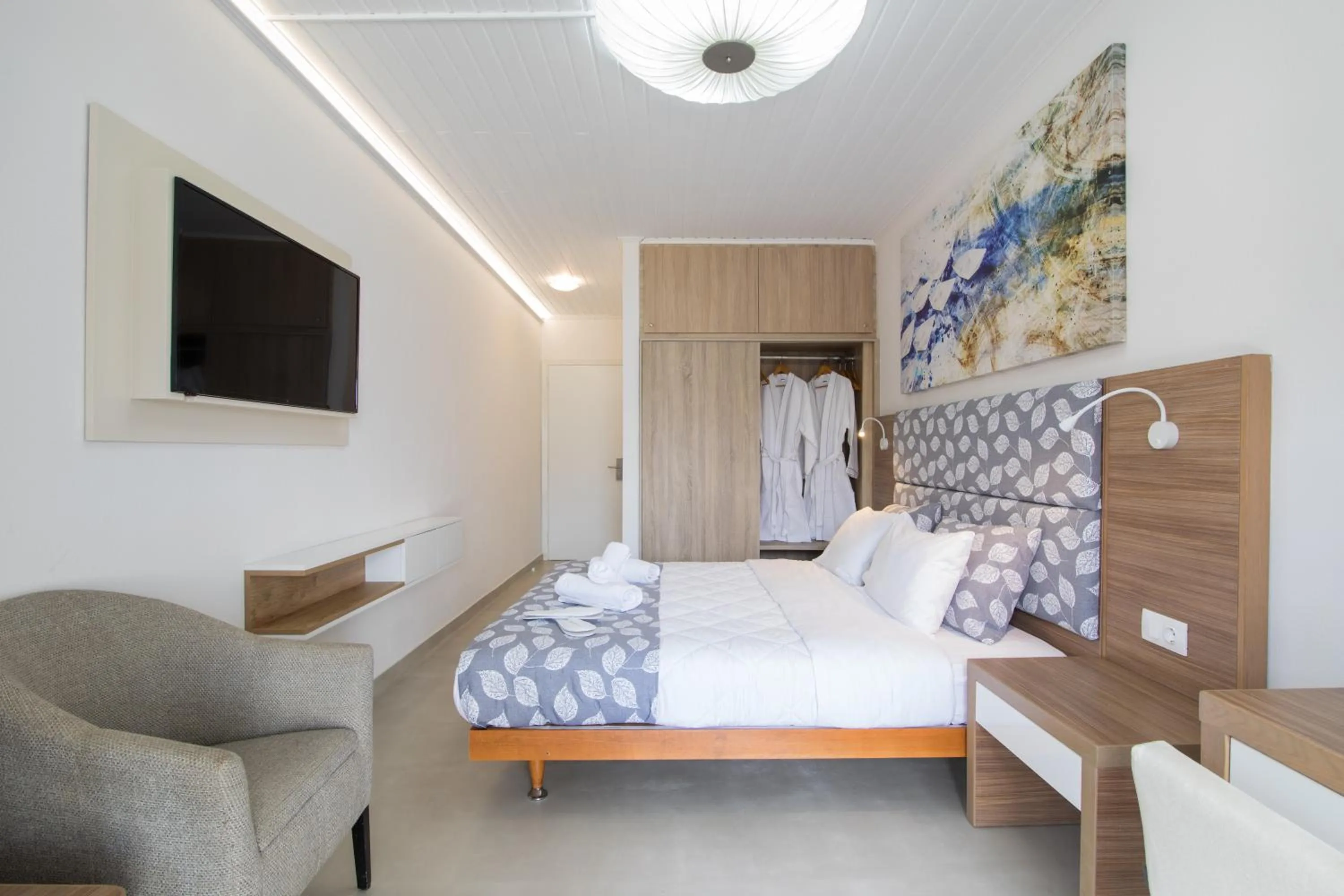 Bedroom in OPERA BLUE Hotel Gouvia Corfu