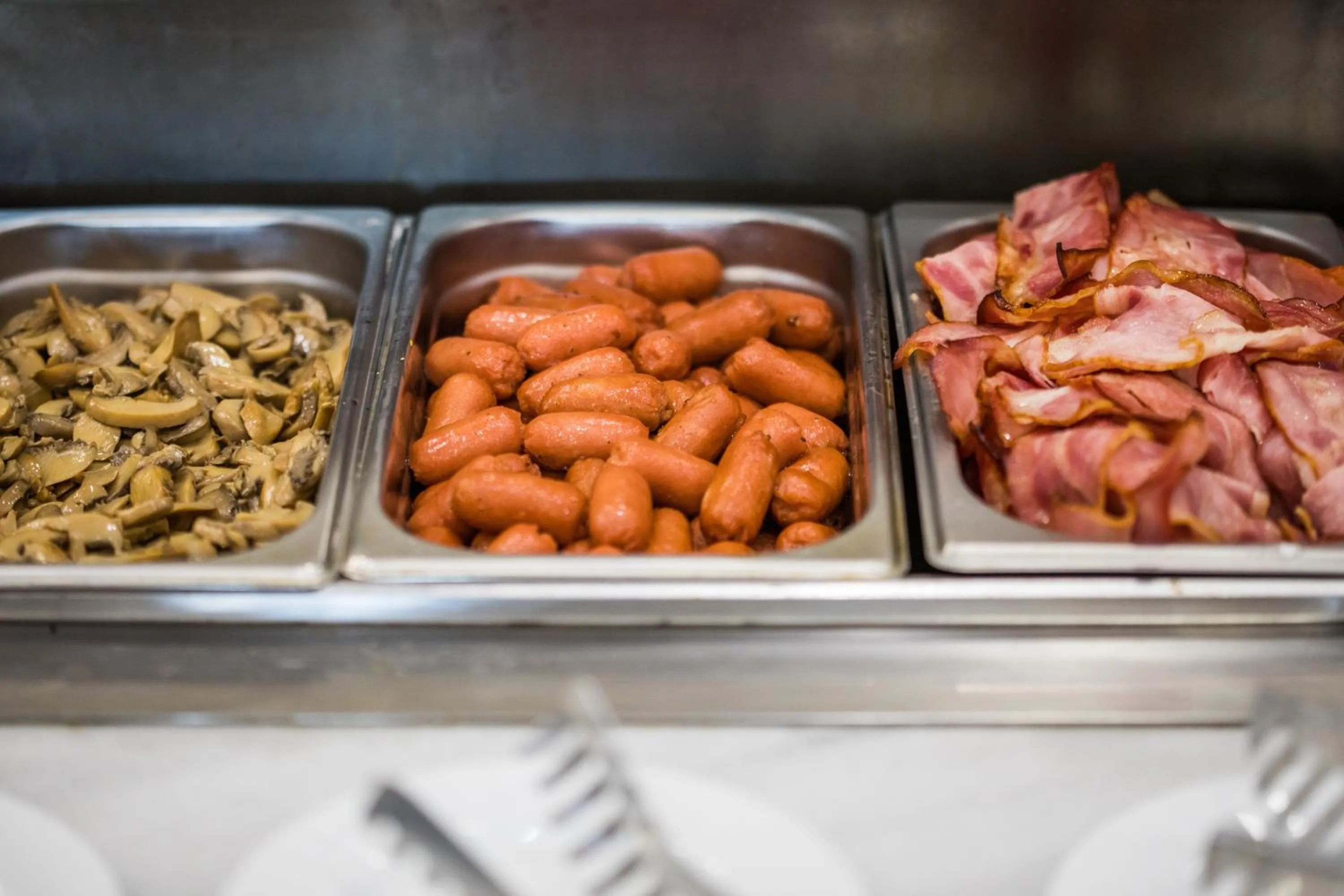Buffet breakfast in OPERA BLUE Hotel Gouvia Corfu