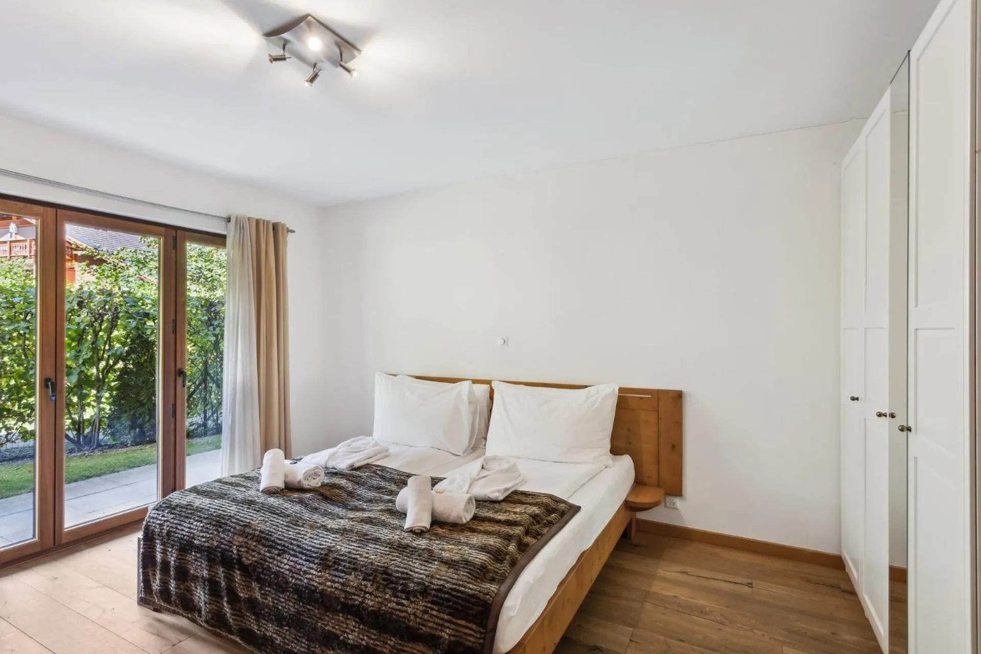 Bedroom, Bed in The Lodge by Mrs Miggins