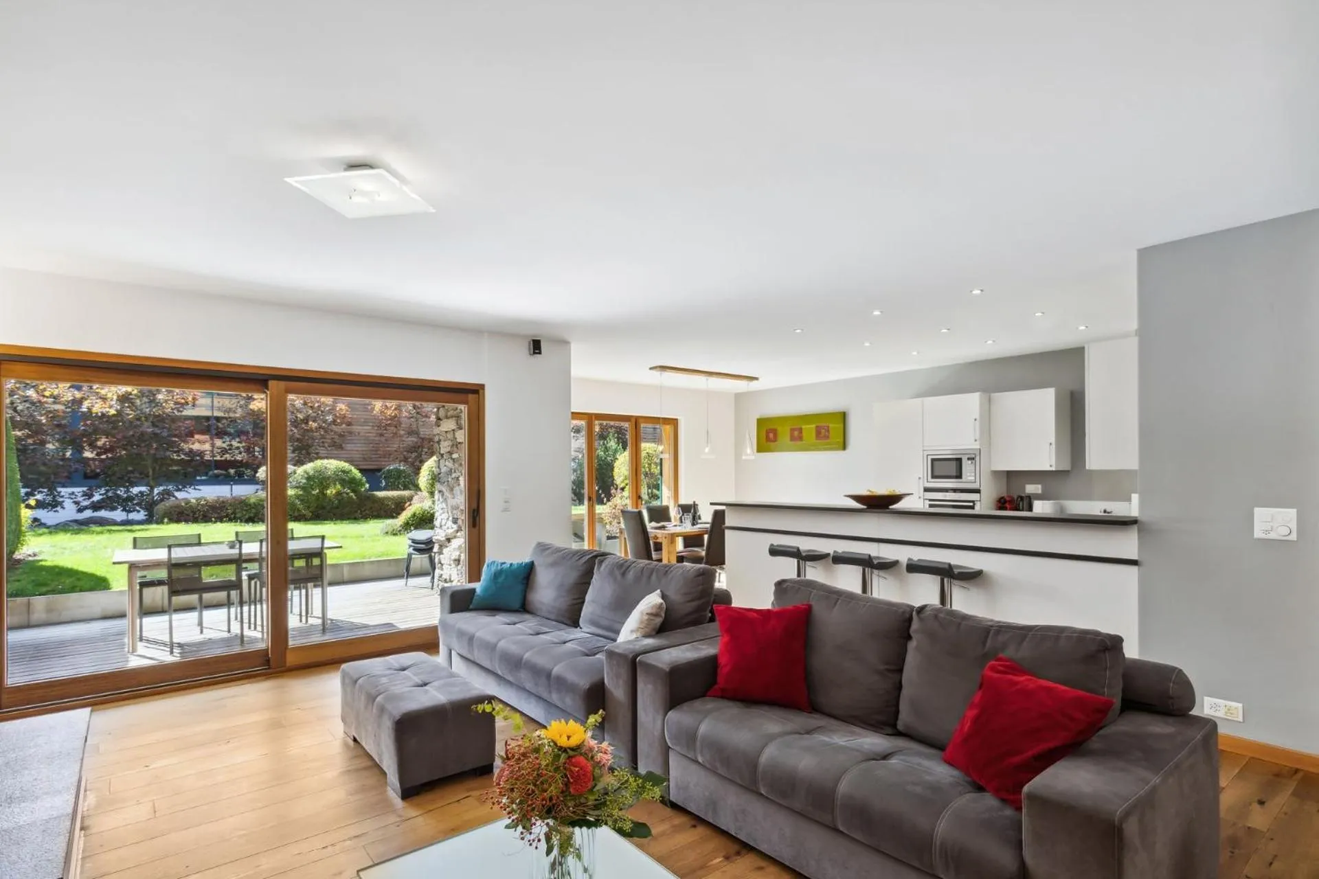 Living room in The Lodge by Mrs Miggins