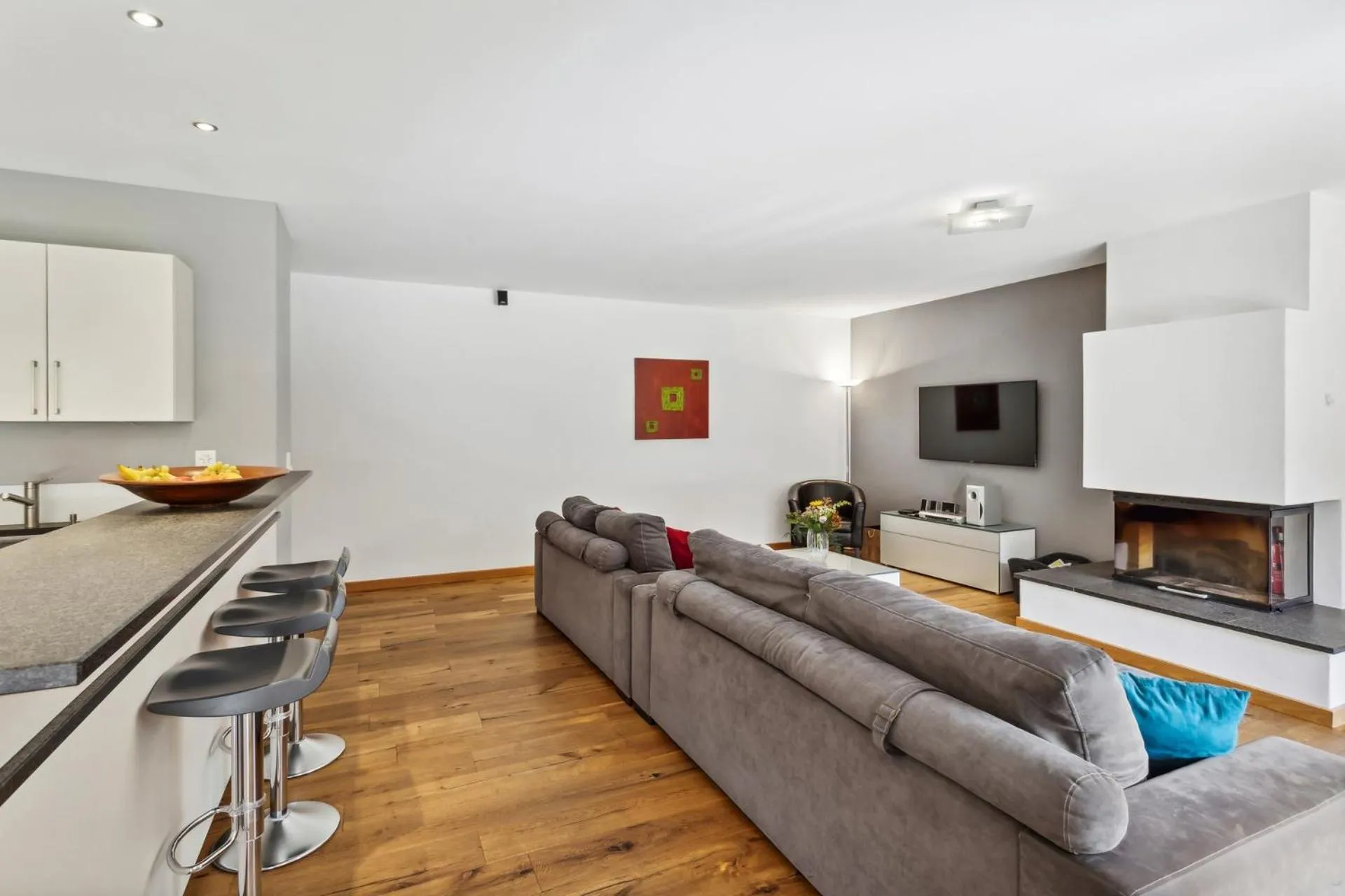 Living room in The Lodge by Mrs Miggins