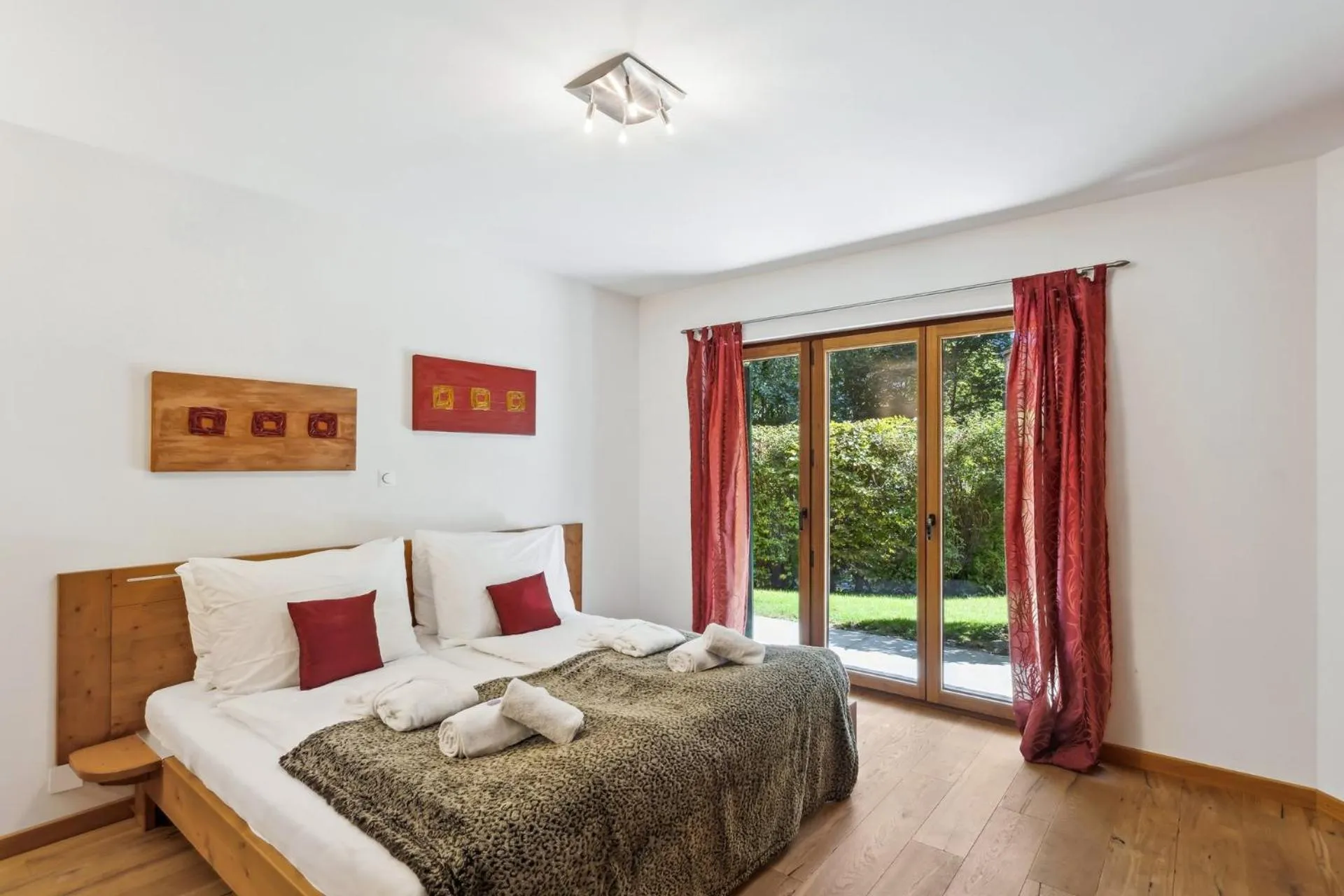 Photo of the whole room, Bed in The Lodge by Mrs Miggins