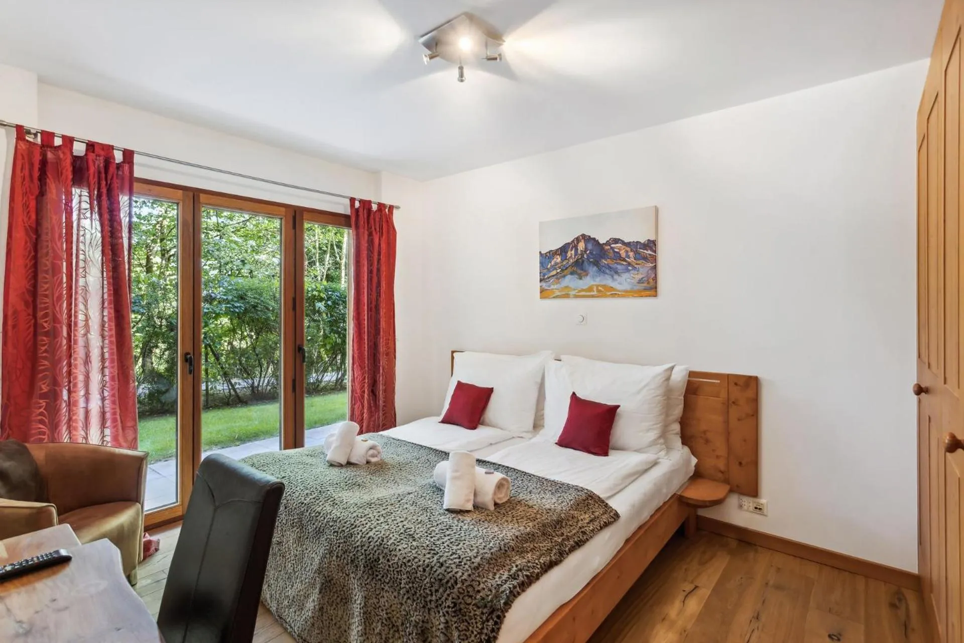 Photo of the whole room, Bed in The Lodge by Mrs Miggins