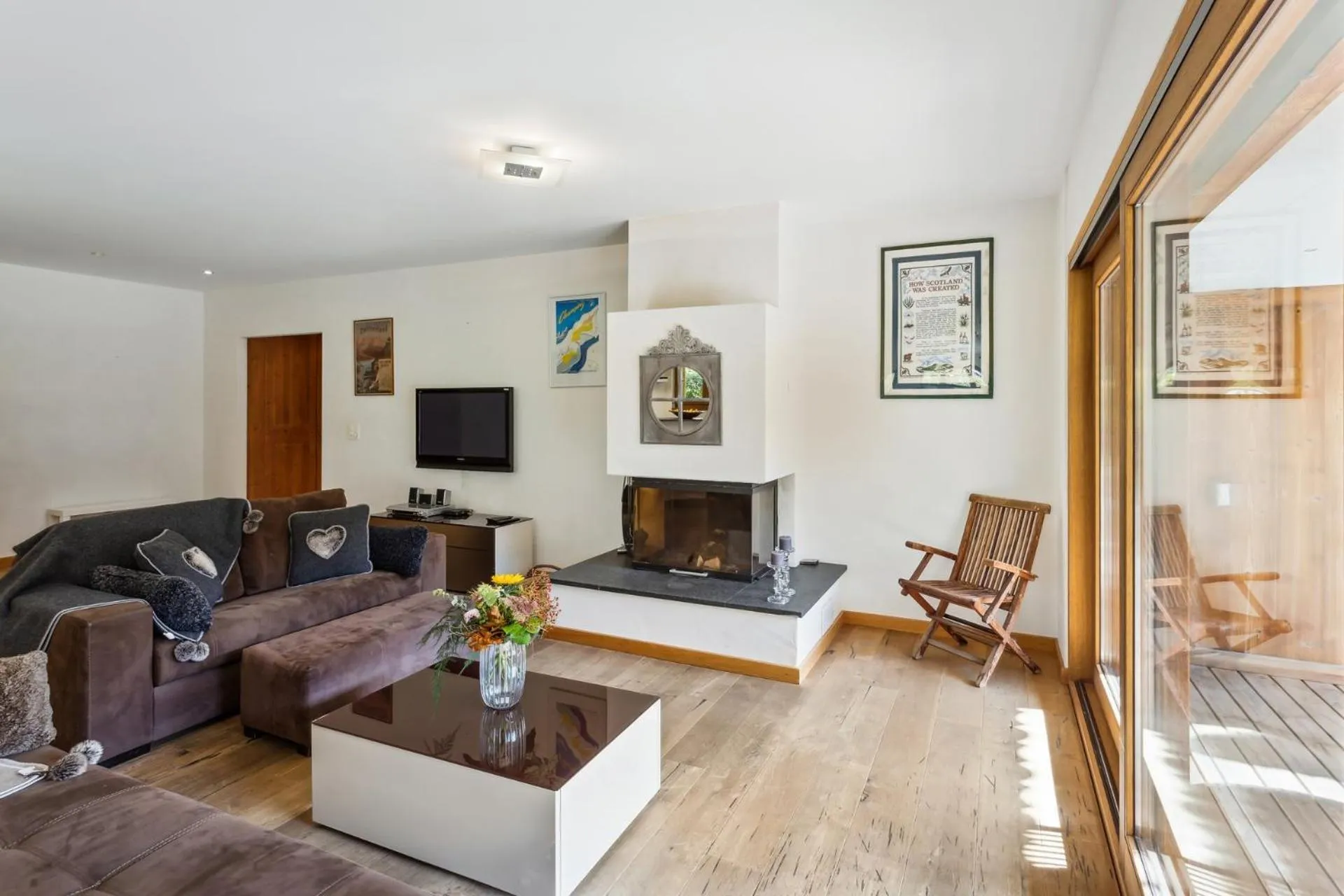 Living room in The Lodge by Mrs Miggins