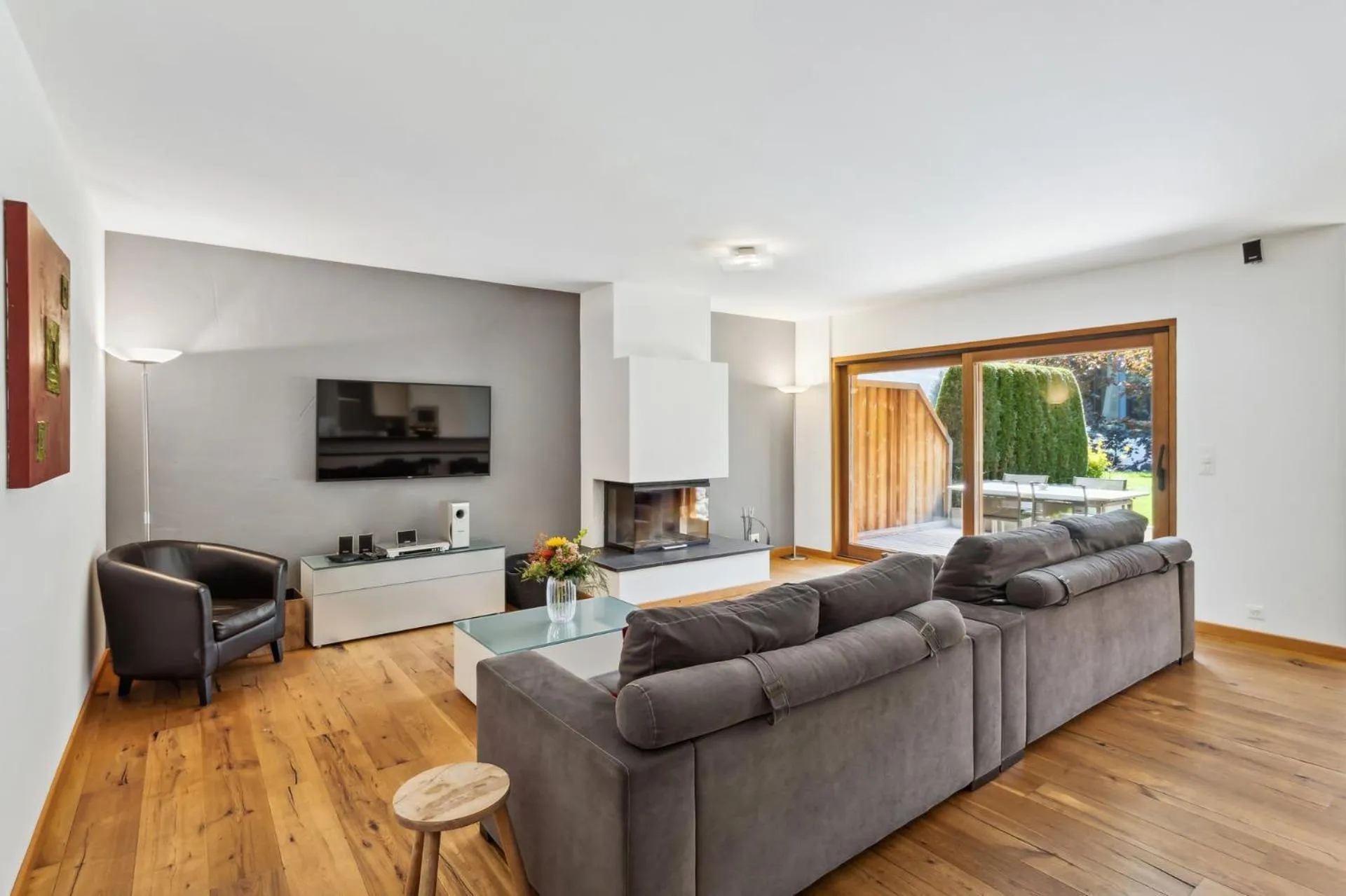 Living room in The Lodge by Mrs Miggins