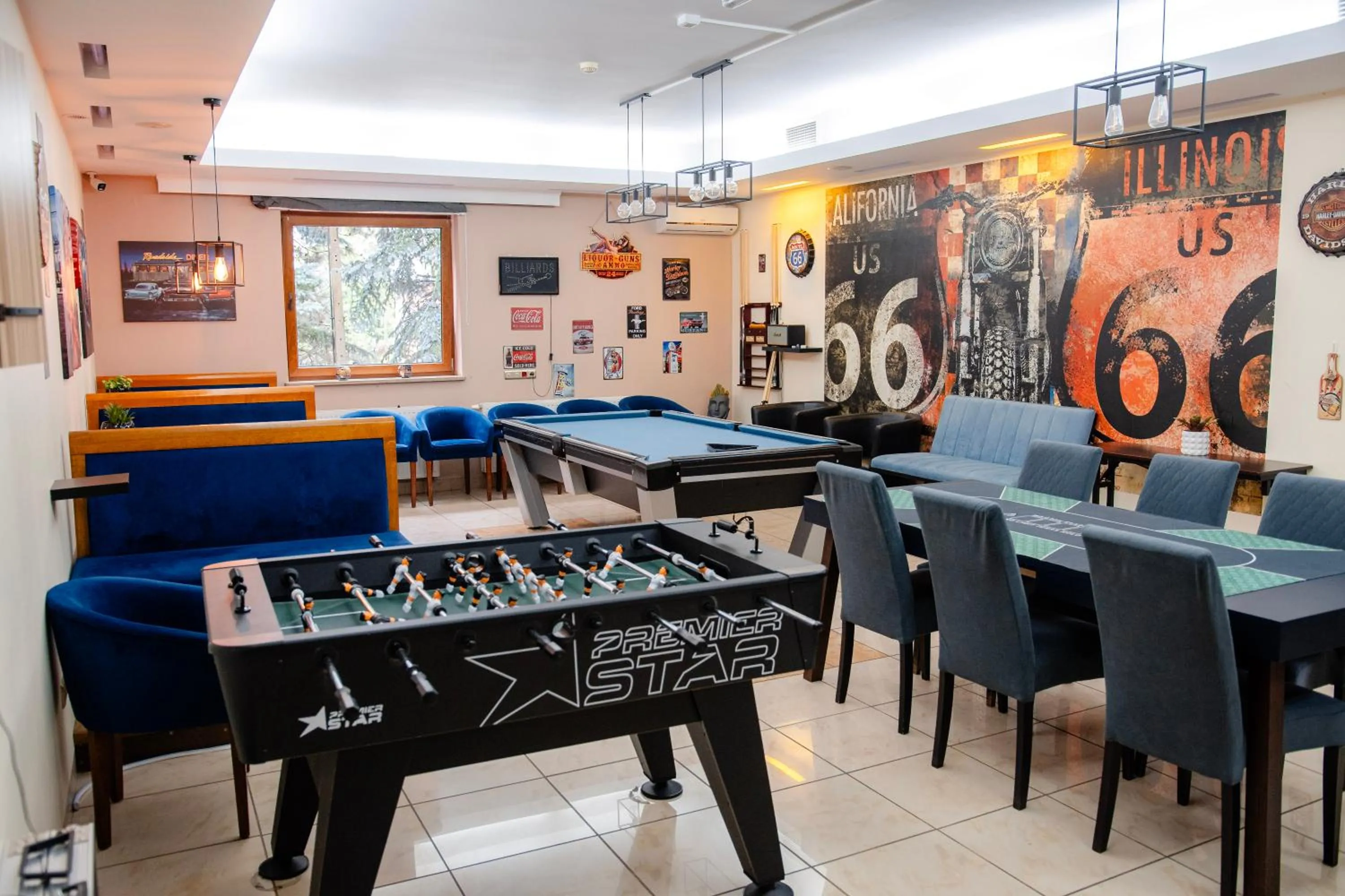 Game Room in Hotel Kosmowski