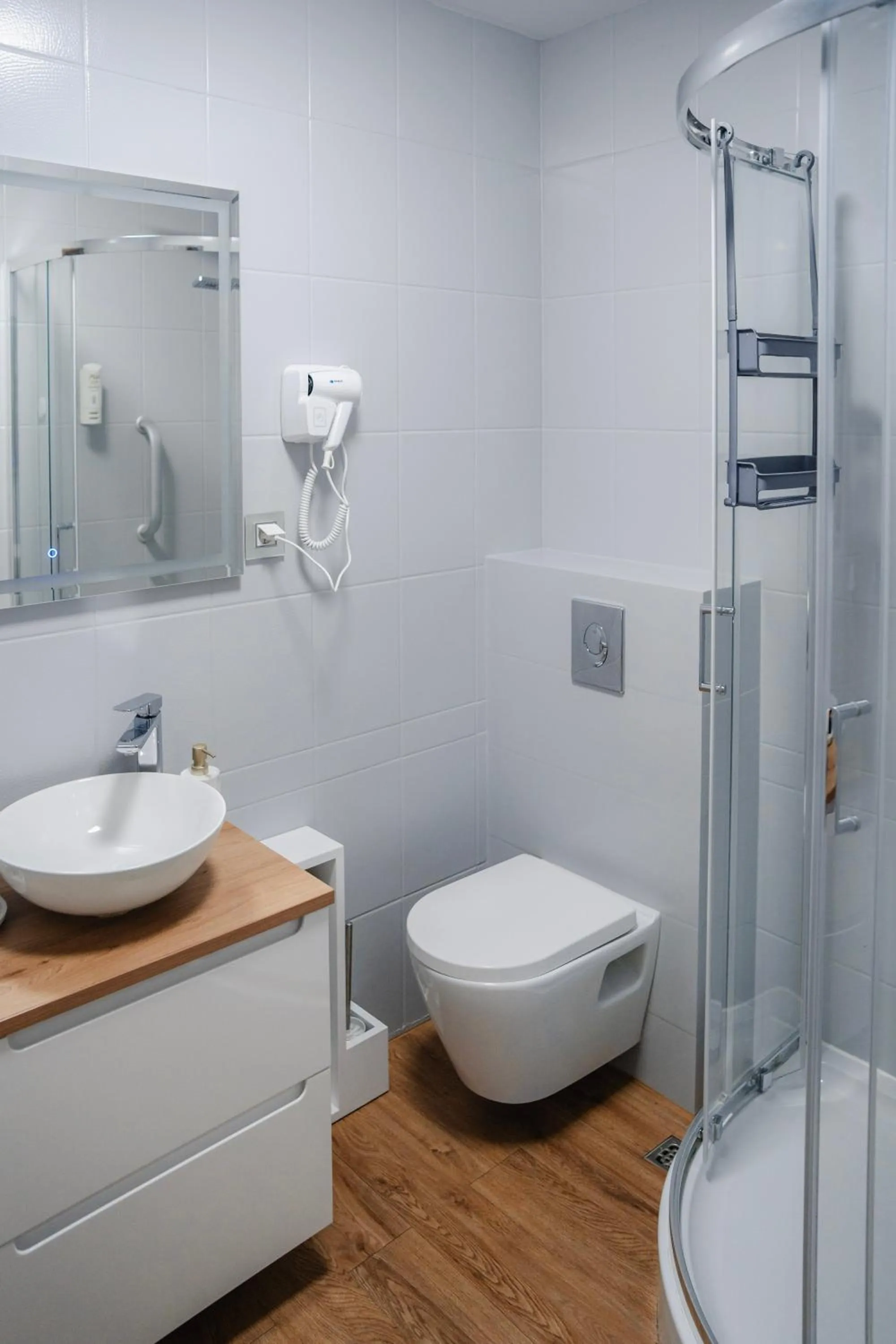 Shower in Hotel Kosmowski