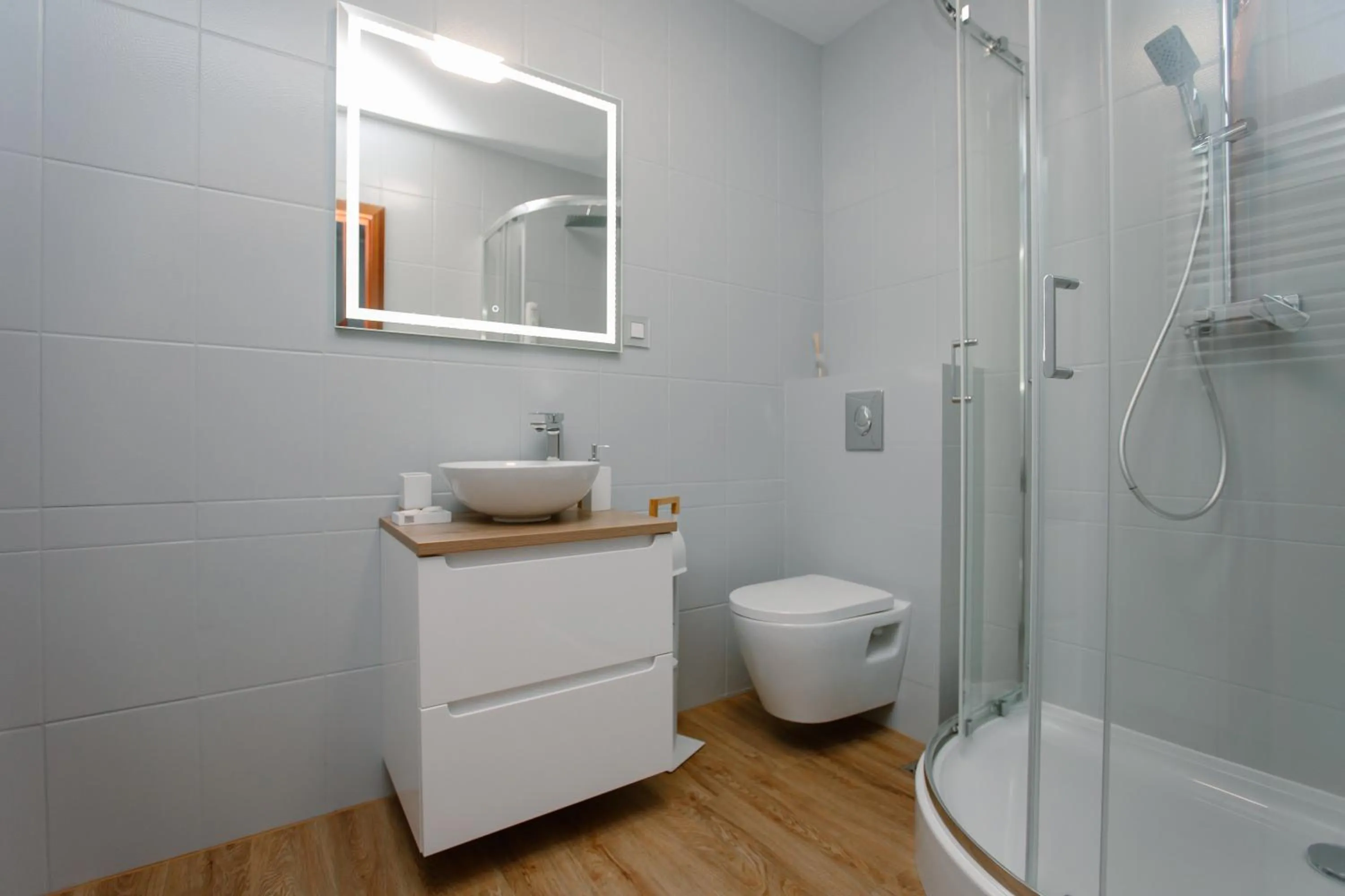 Shower in Hotel Kosmowski