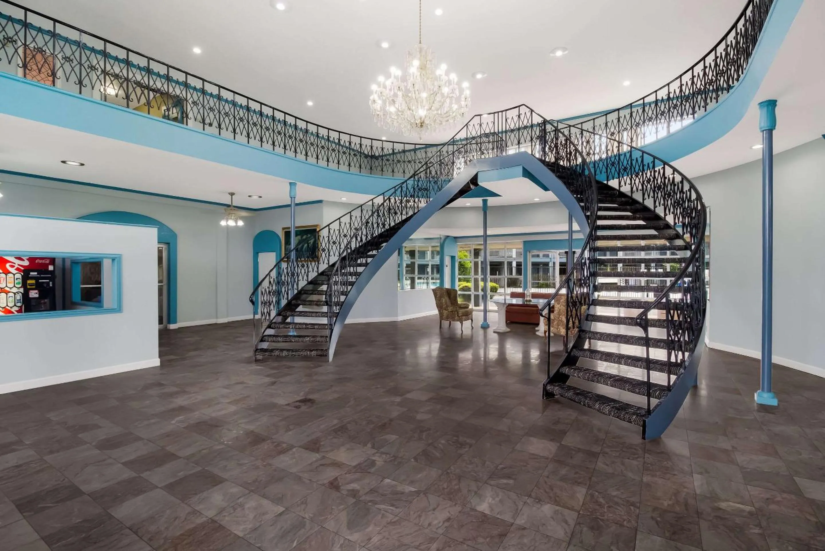 Lobby or reception in Rodeway Inn Conference Center