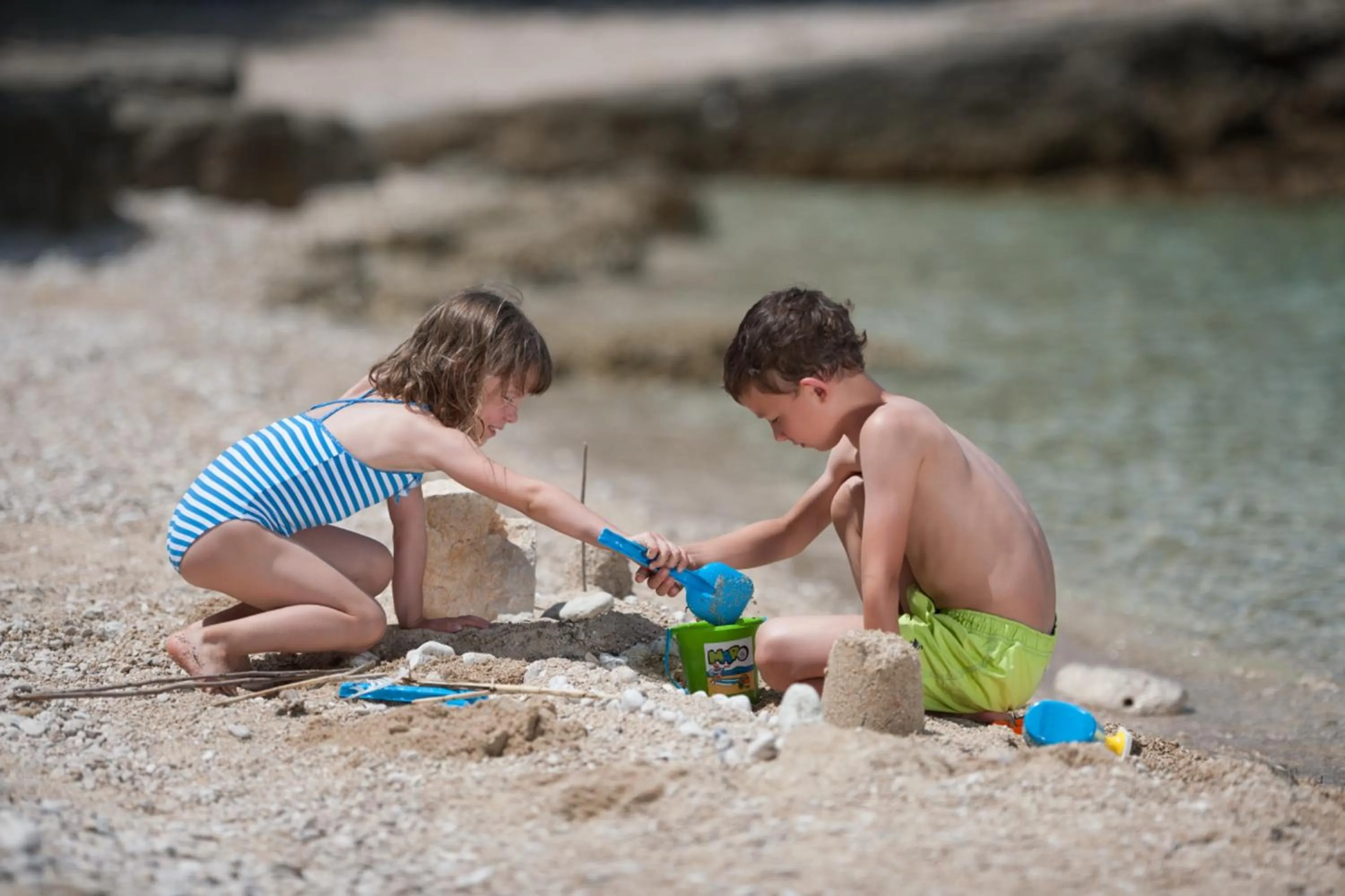 Beach in Valamar Sanfior Hotel & Casa