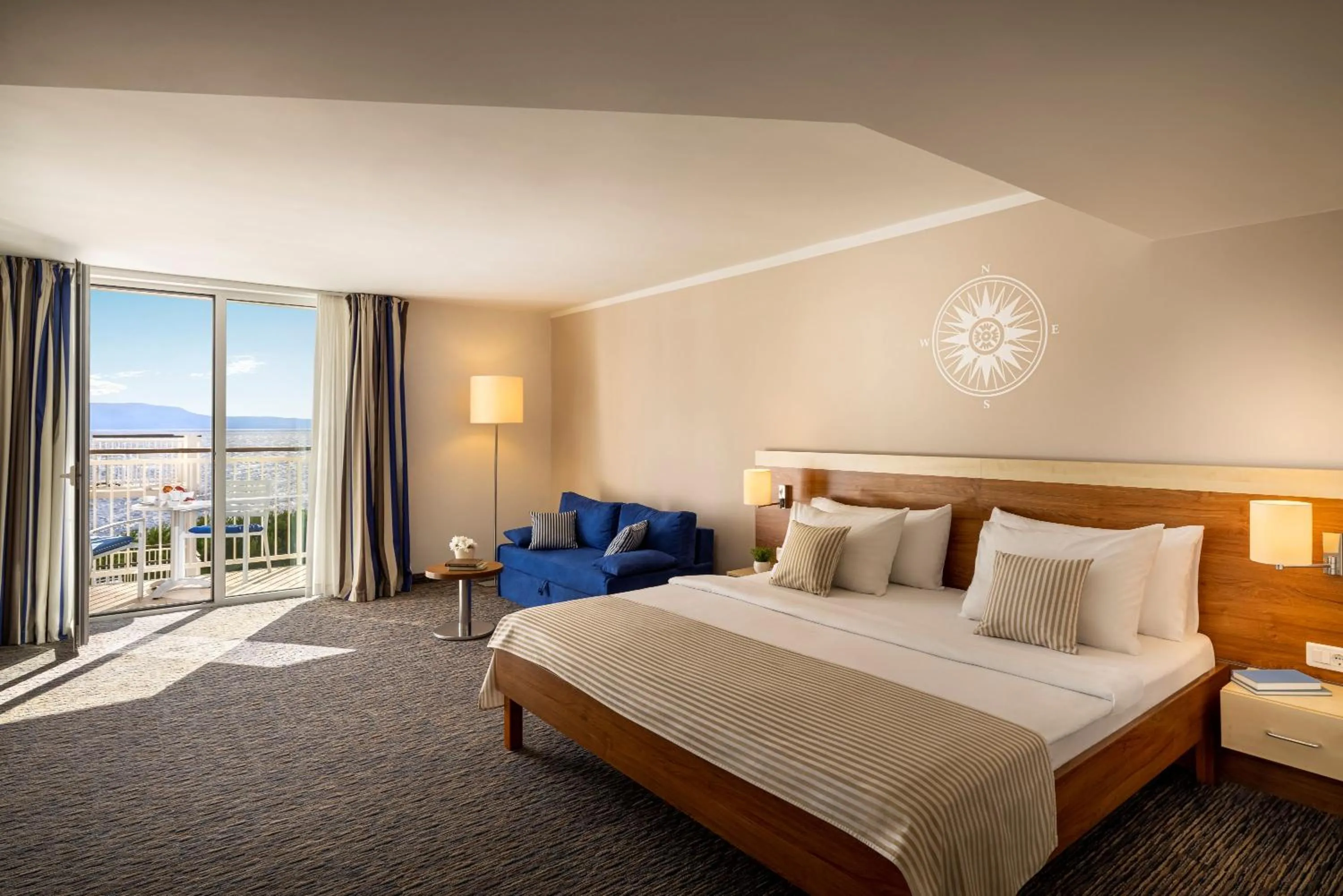 Bed in Valamar Sanfior Hotel & Casa