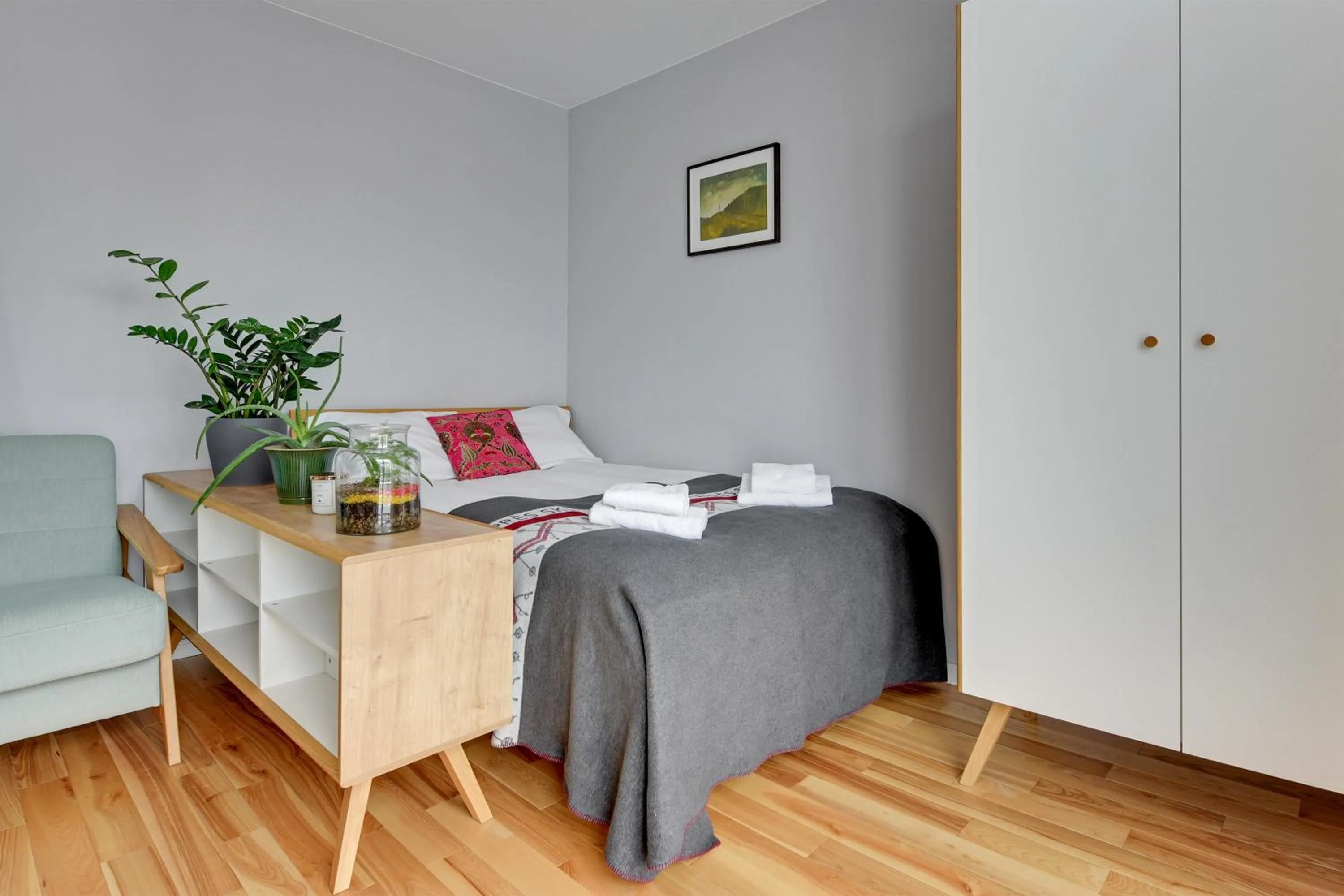 Bed in Angielska Grobla Apartinfo Apartments