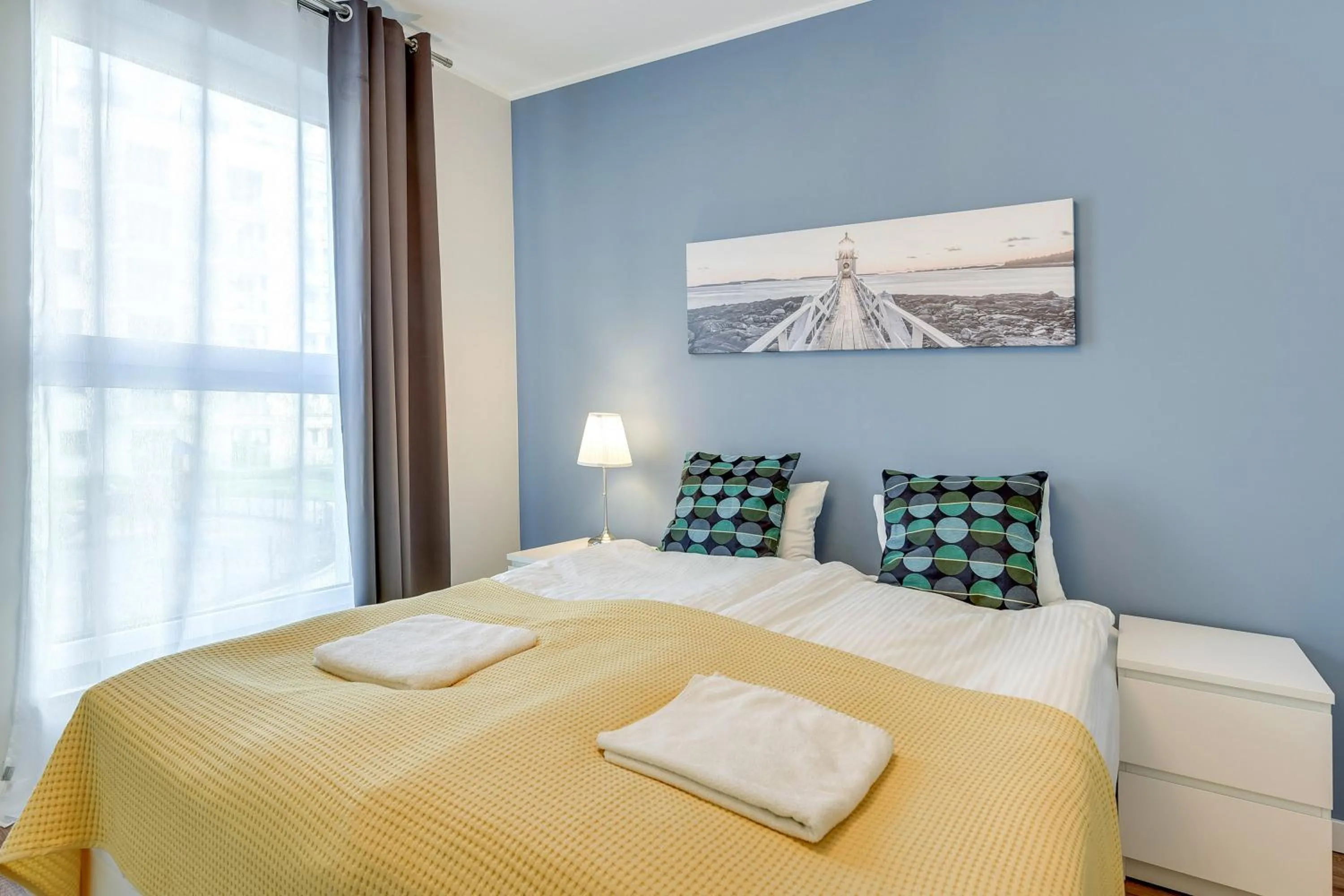 Bed in Angielska Grobla Apartinfo Apartments