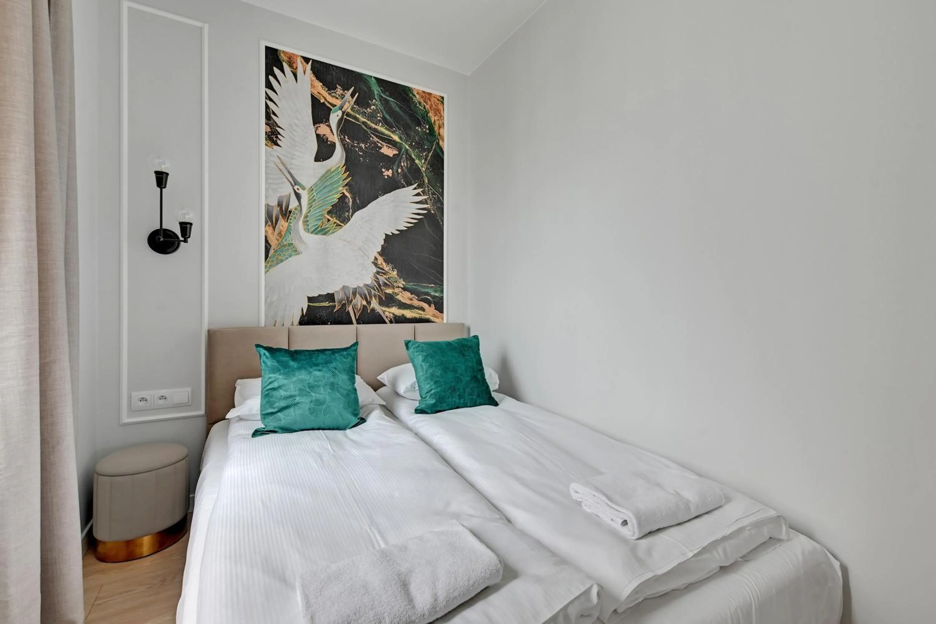 Bed in Angielska Grobla Apartinfo Apartments