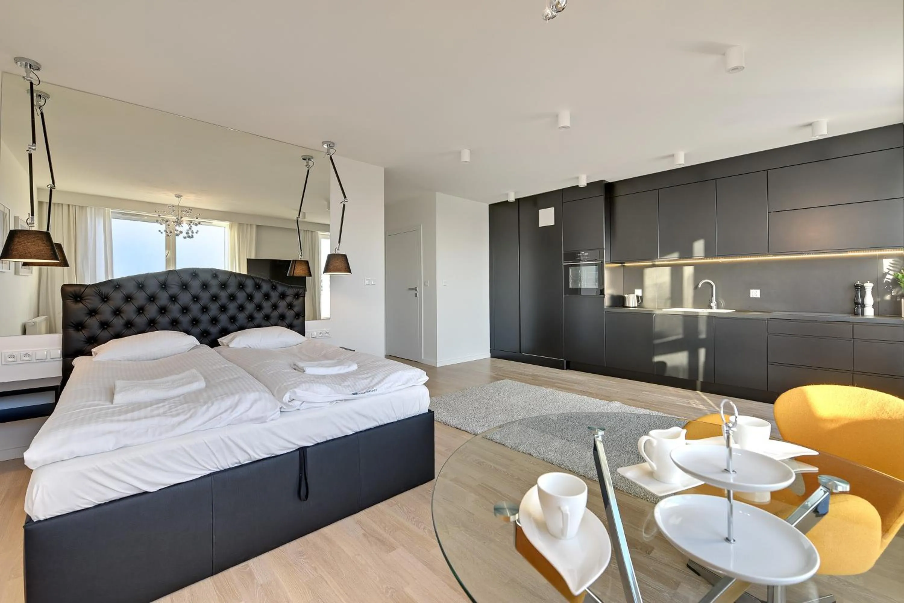 Bed in Angielska Grobla Apartinfo Apartments