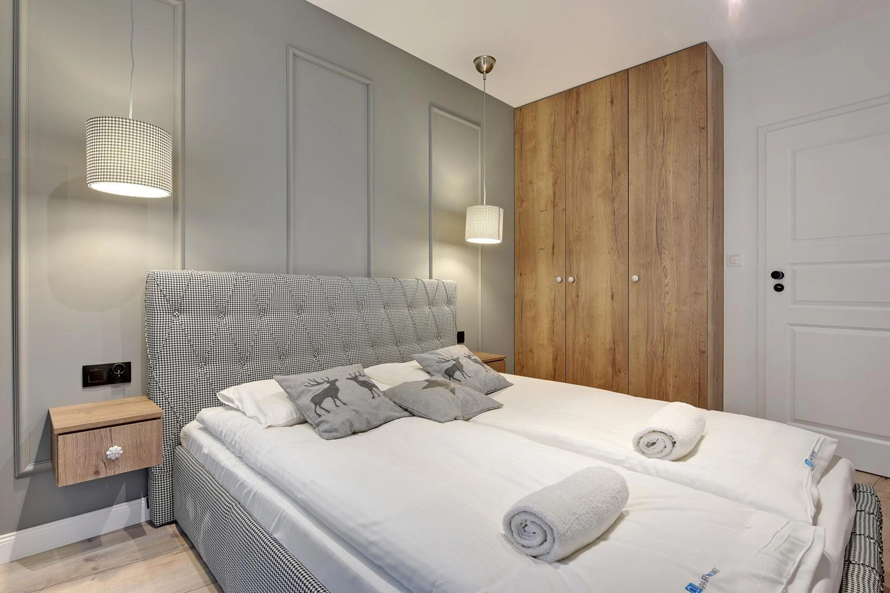 Bed in Angielska Grobla Apartinfo Apartments