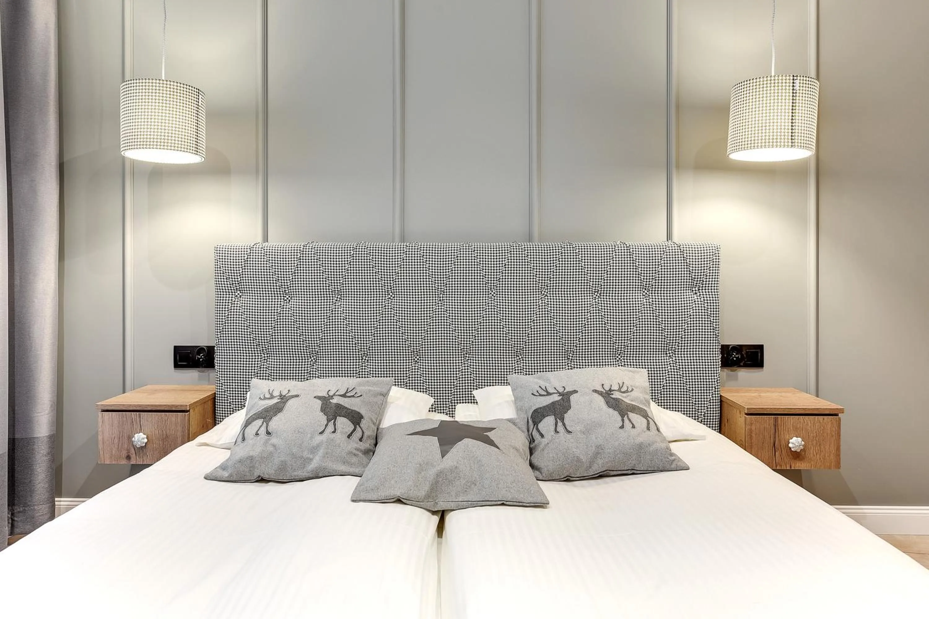 Bedroom, Bed in Angielska Grobla Apartinfo Apartments