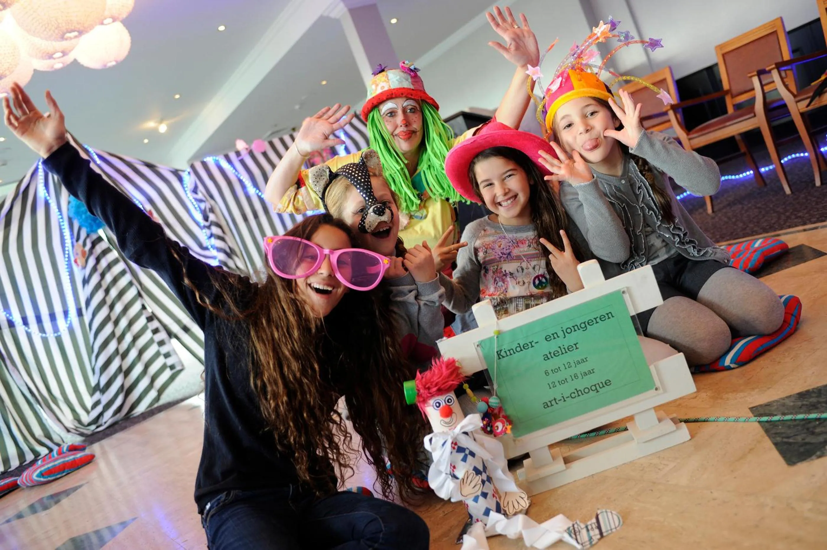 Children play ground in Van der Valk Hotel Nazareth-Gent