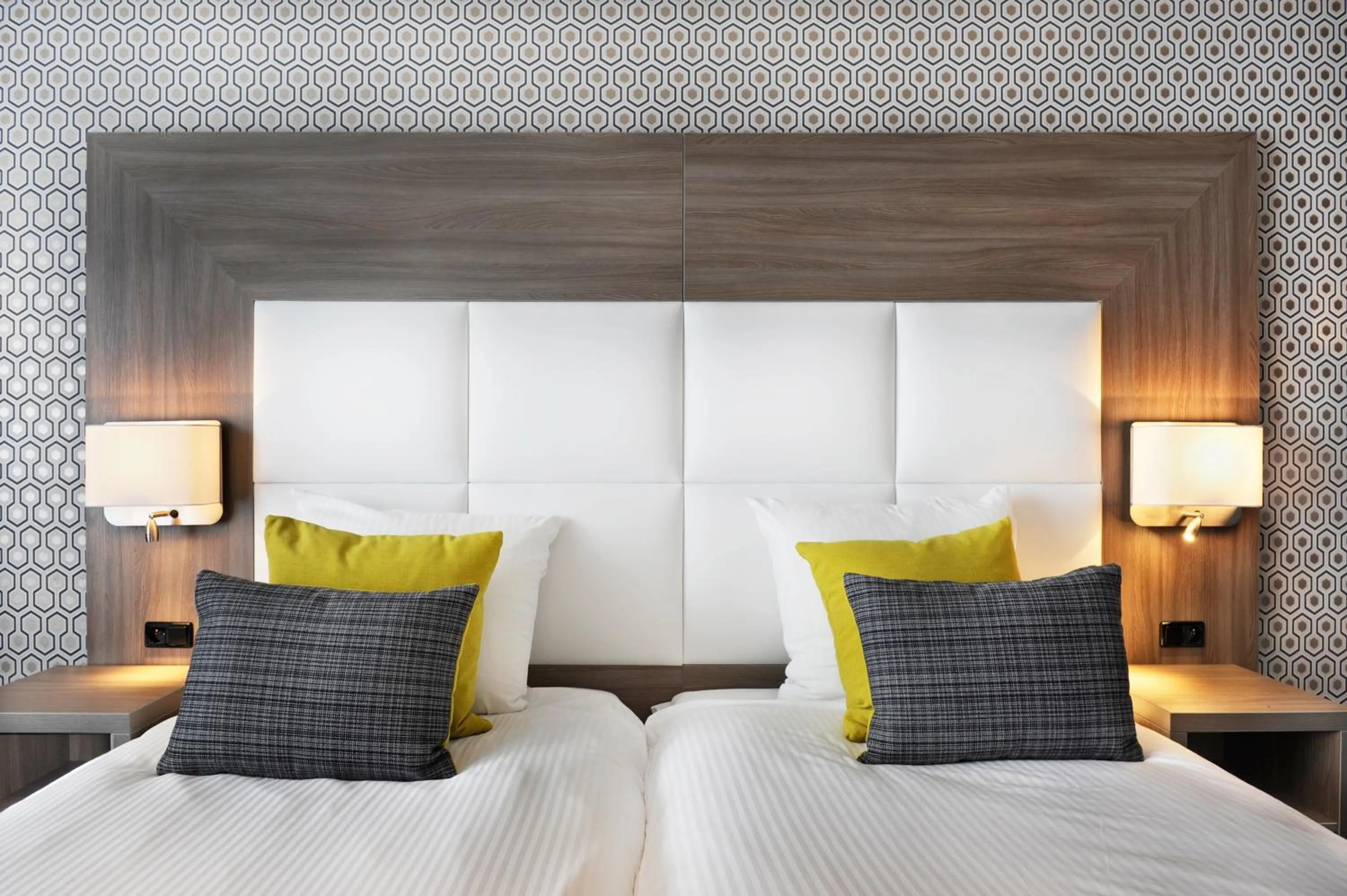 Bed in Van der Valk Hotel Nazareth-Gent